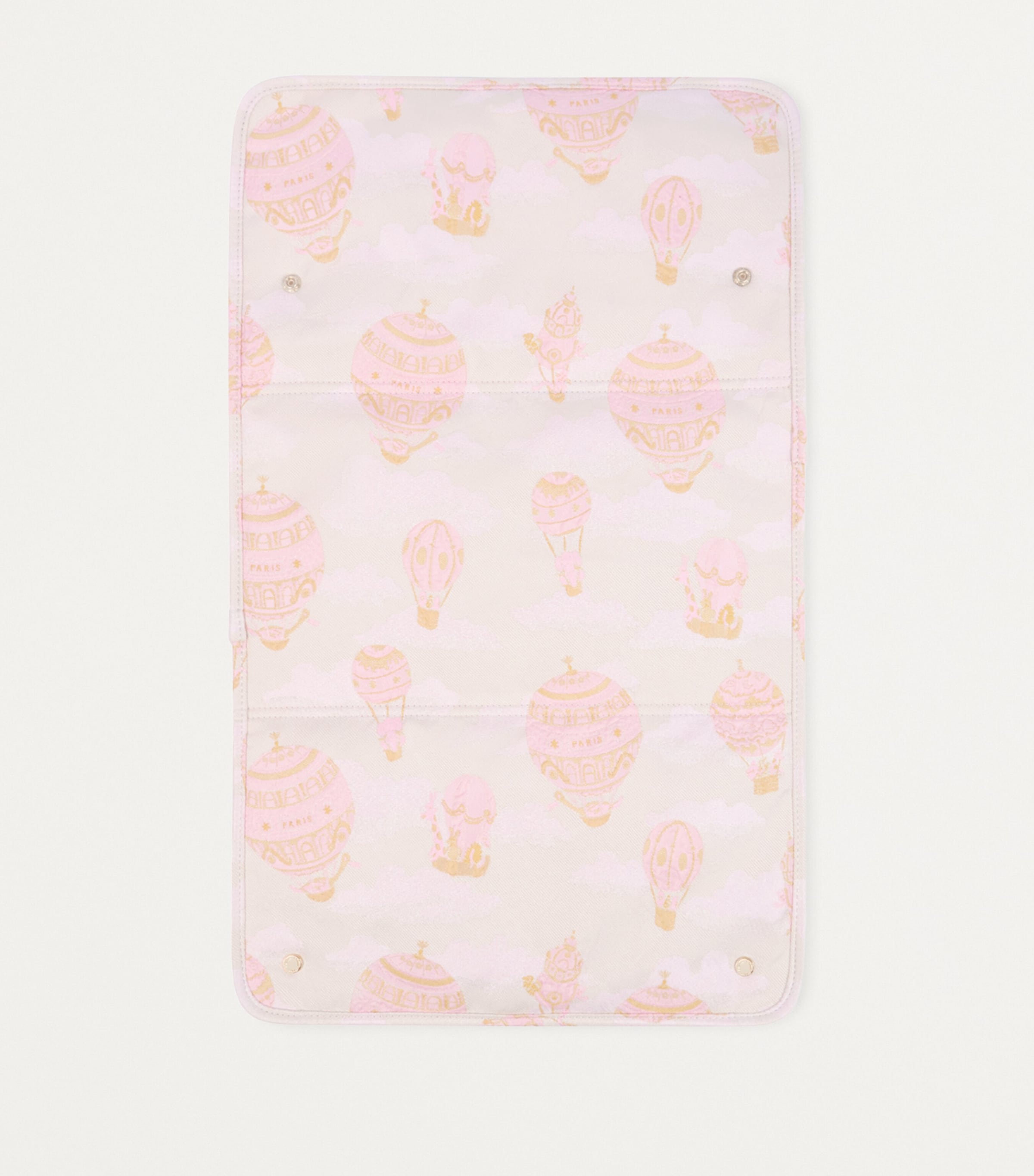 Changing Bag and Mat Set PINK HOT AIR BALLOON Image 4