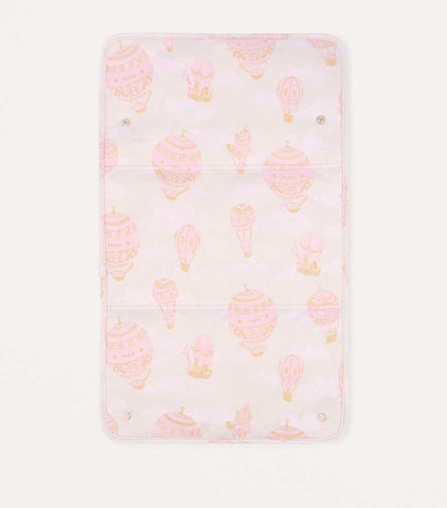 Changing Bag and Mat Set PINK HOT AIR BALLOON Image 4