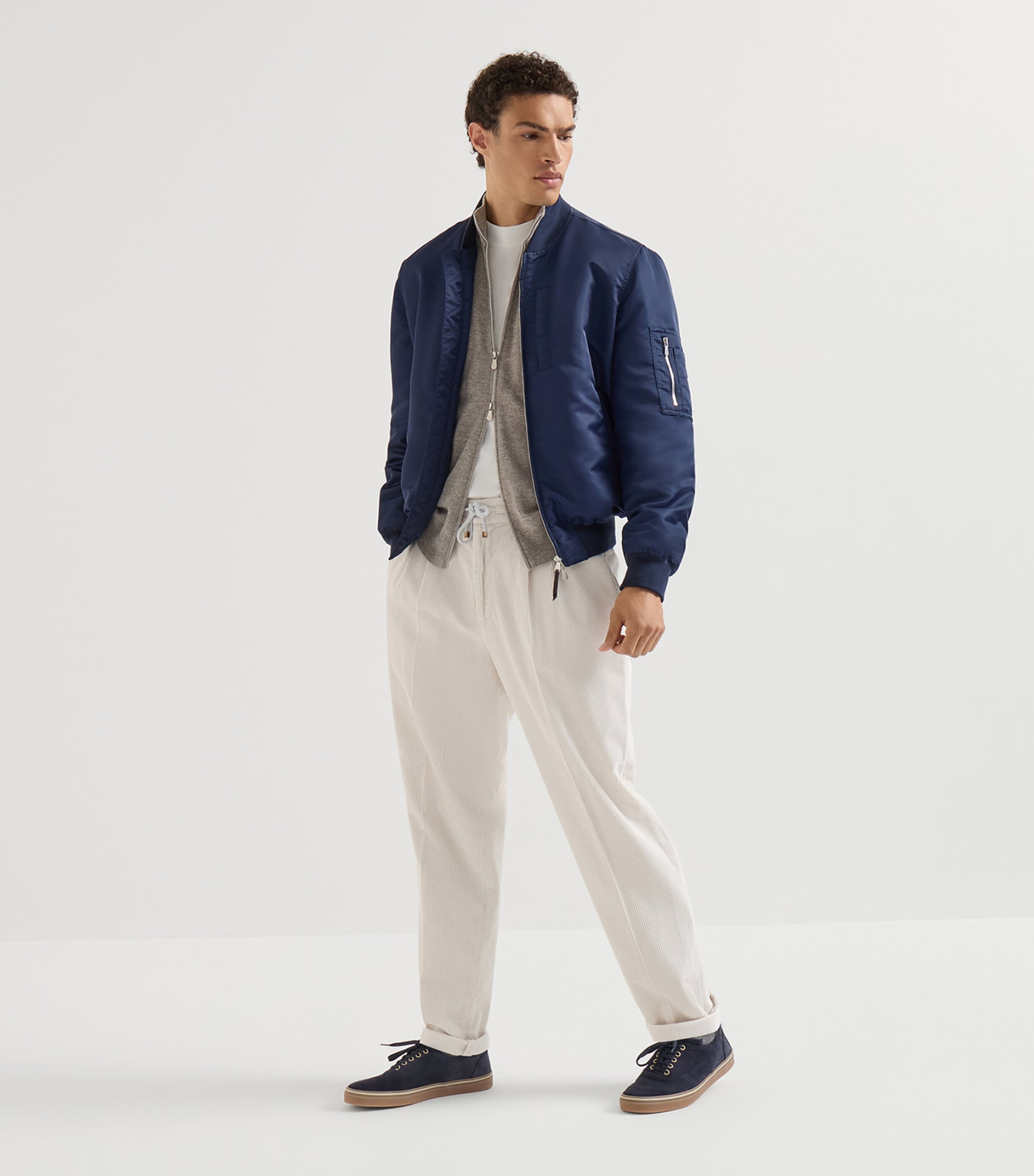Brunello Cucinelli Suede Sneakers Image 2
