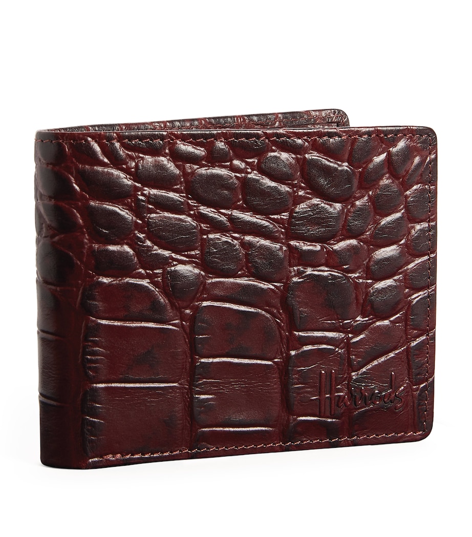 Croc-Embossed Leather Wembley Wallet MULTI Image 1