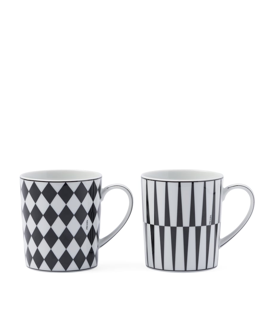 Porcelain Mugs (Set of 2) F0E5W Image 1