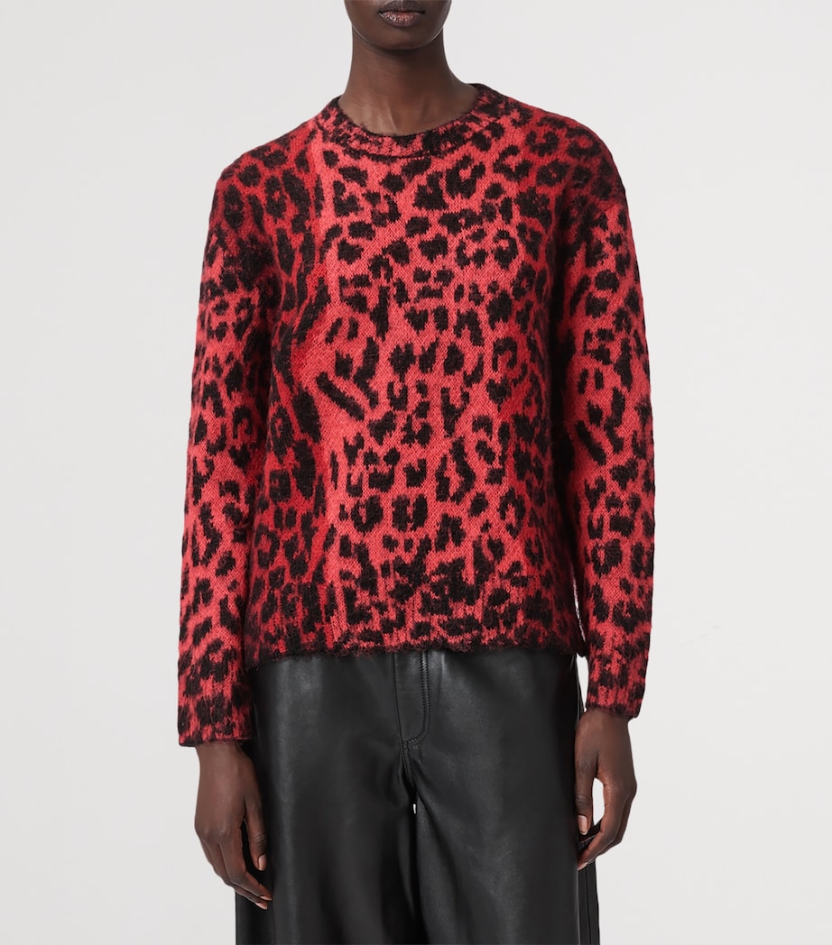 Lex Knit Sweater CRIMSON RED Image 4