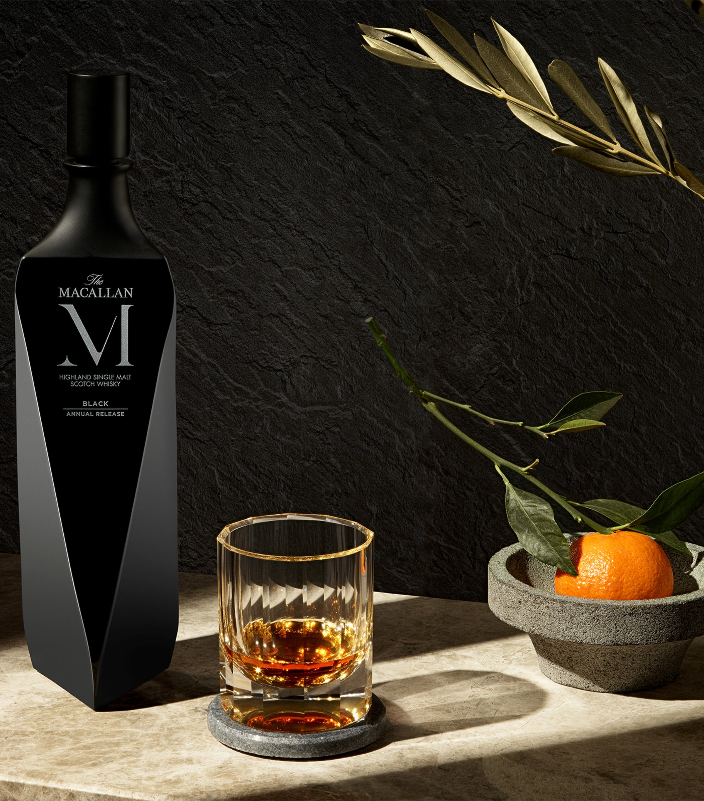 The Macallan M Black Single Malt Scotch Whisky - 2023 (70cl) Image 3