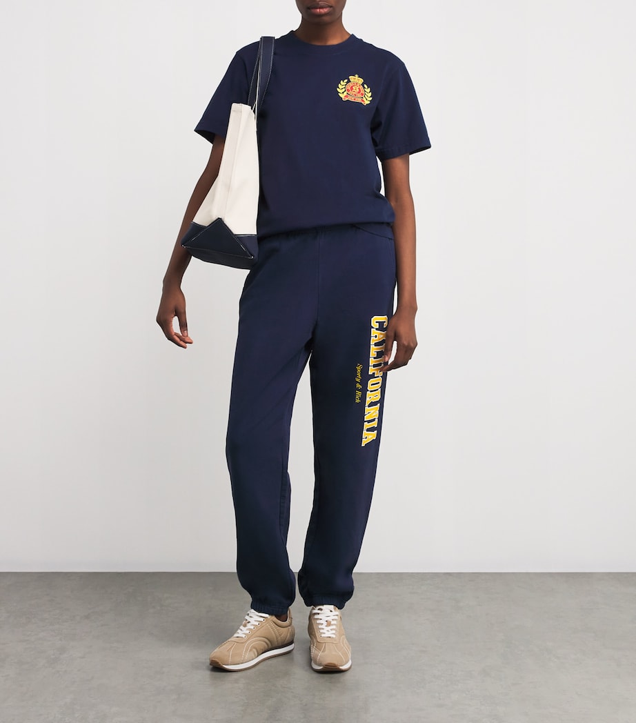 California Sweatpants NAVY GOLD/WHITE Image 2