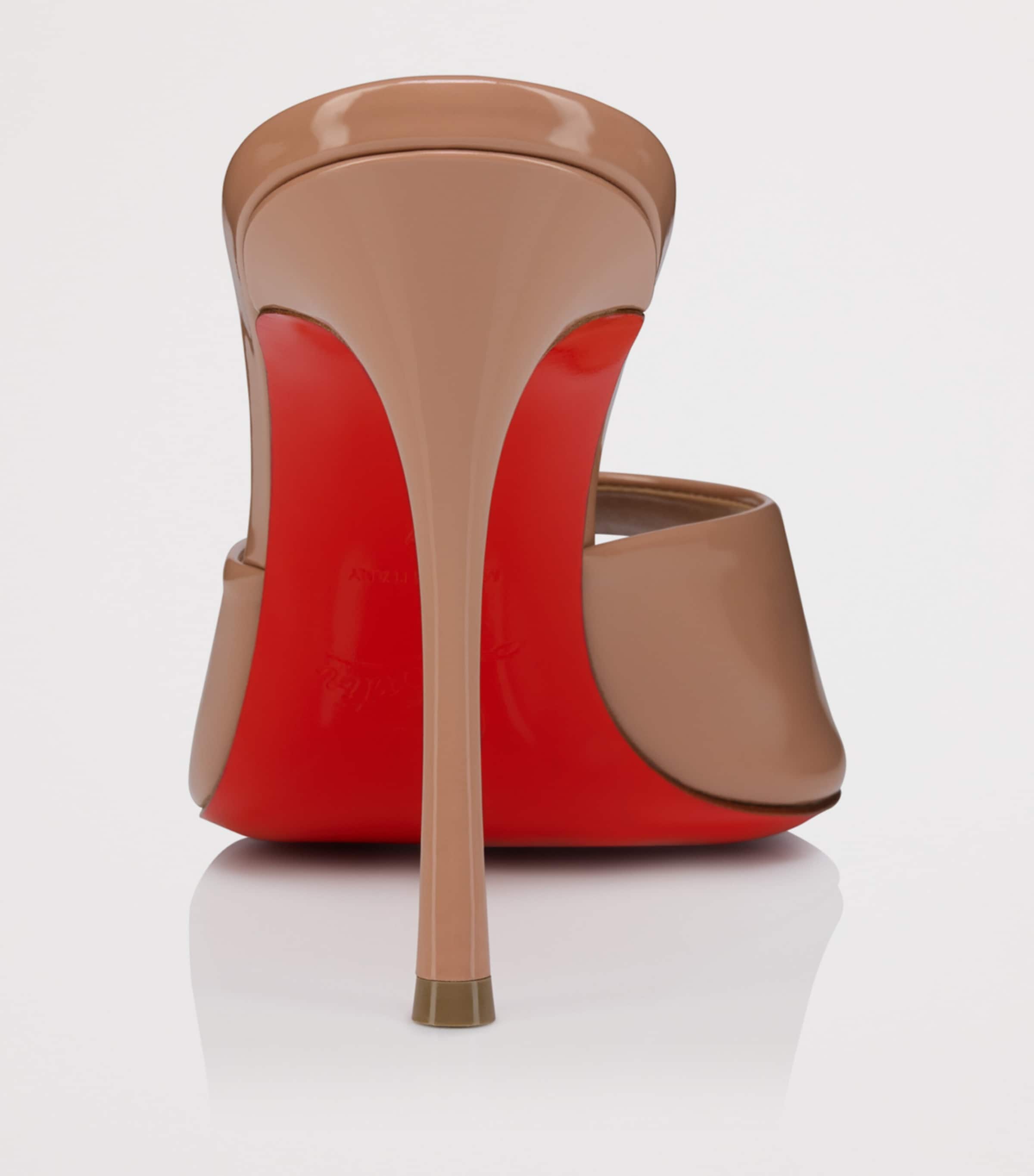 Christian Louboutin Me Dolly Patent Leather Mules 100 Image 4