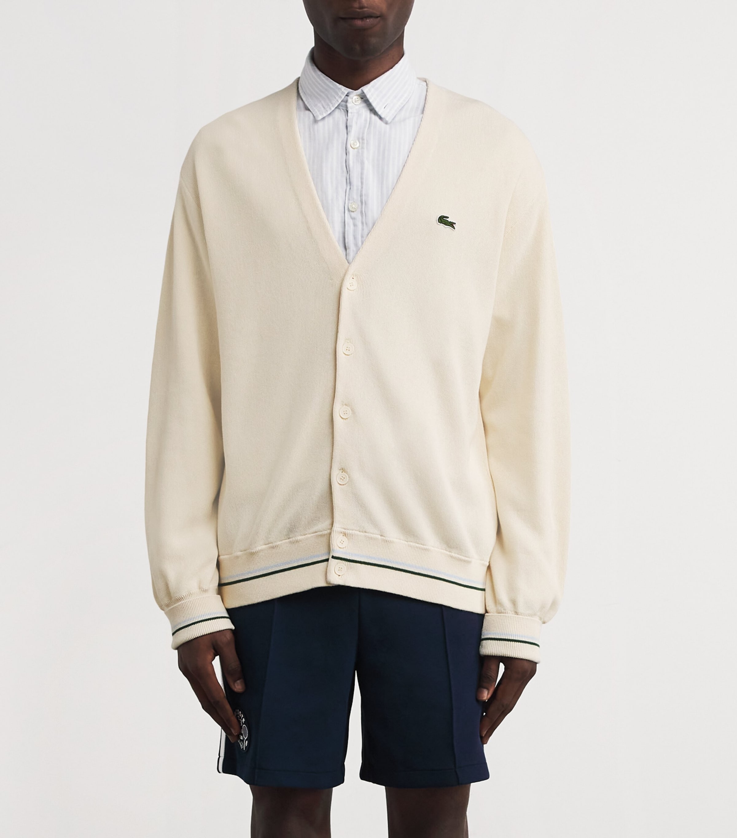 Cotton Heritage Cardigan CREAM Image 3