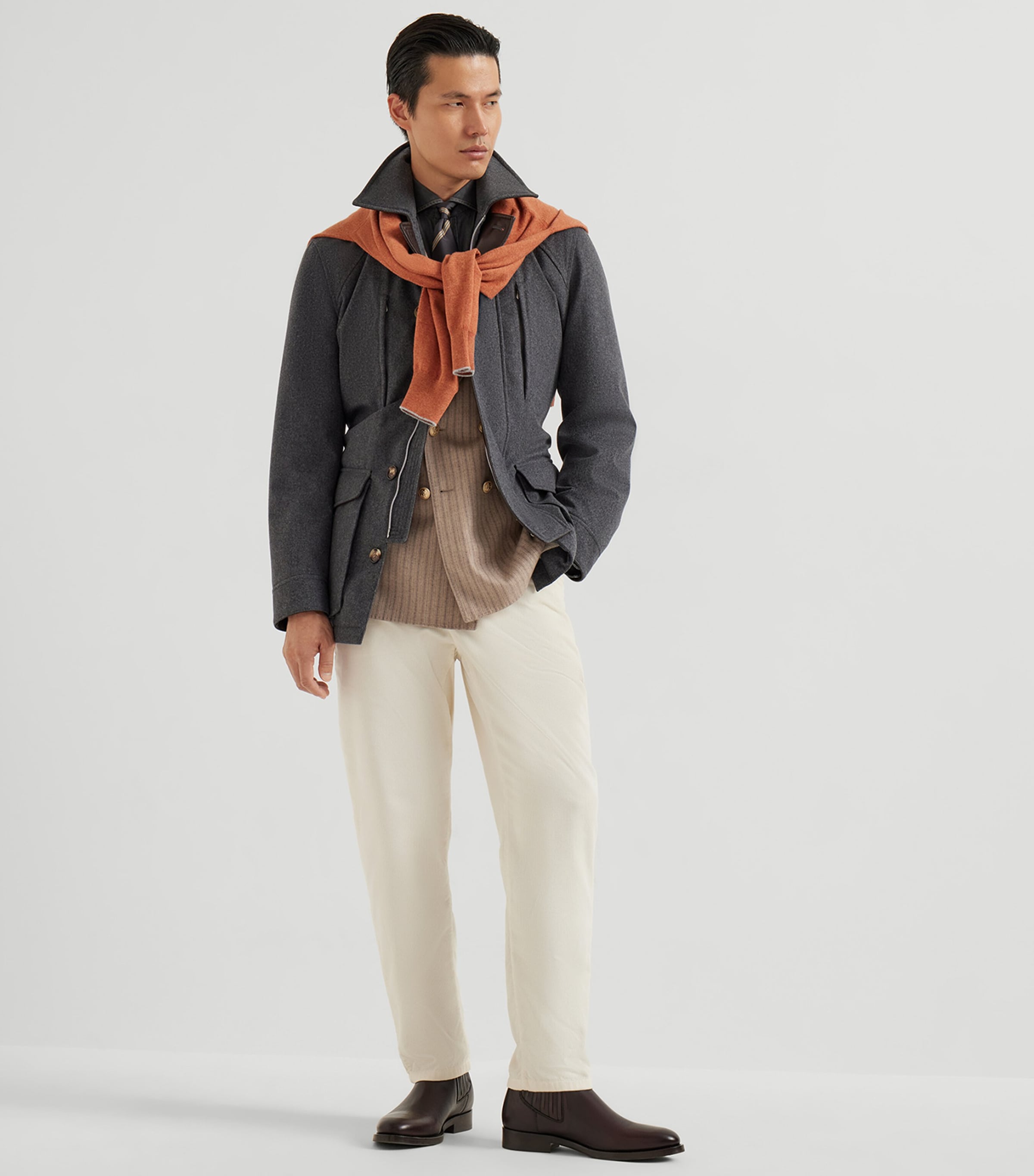 Corduroy Trousers C5797 Image 2