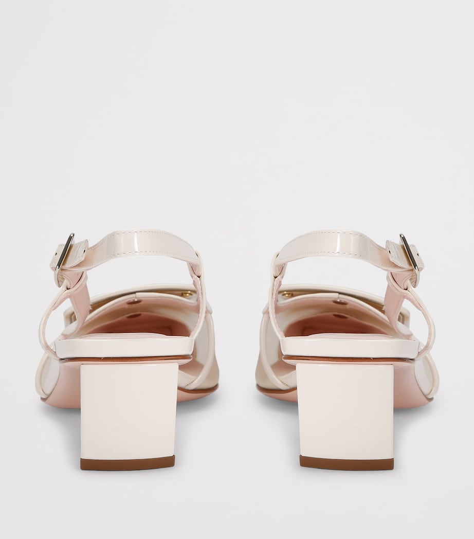 Belle Vivier Slingback Pumps 45 BONE Image 2