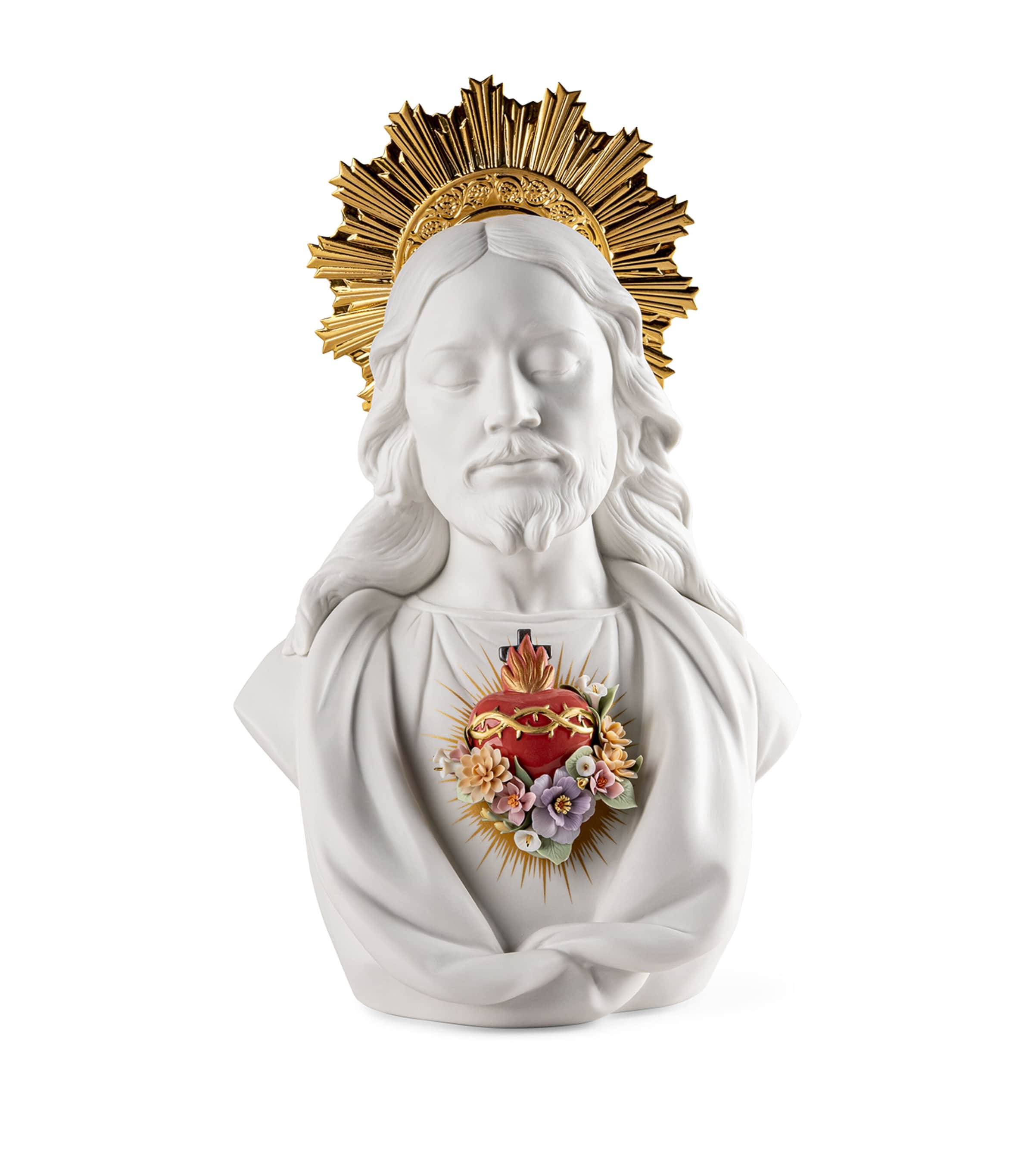 Shop Lladrò Sacred Heart Of Jesus Figurine