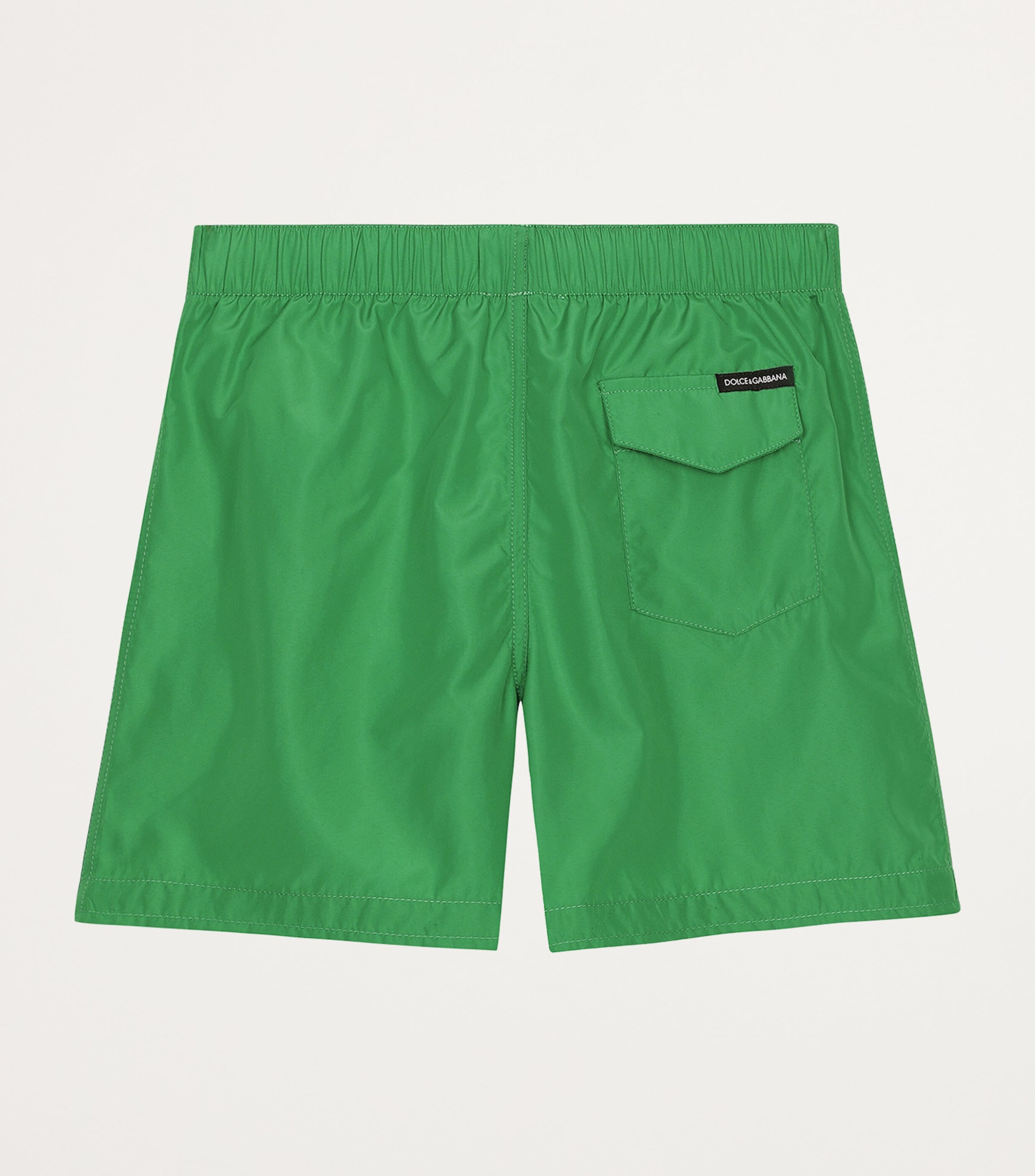 Logo Swim Shorts (8-12 Years) V0340-DARK GREEN Image 2