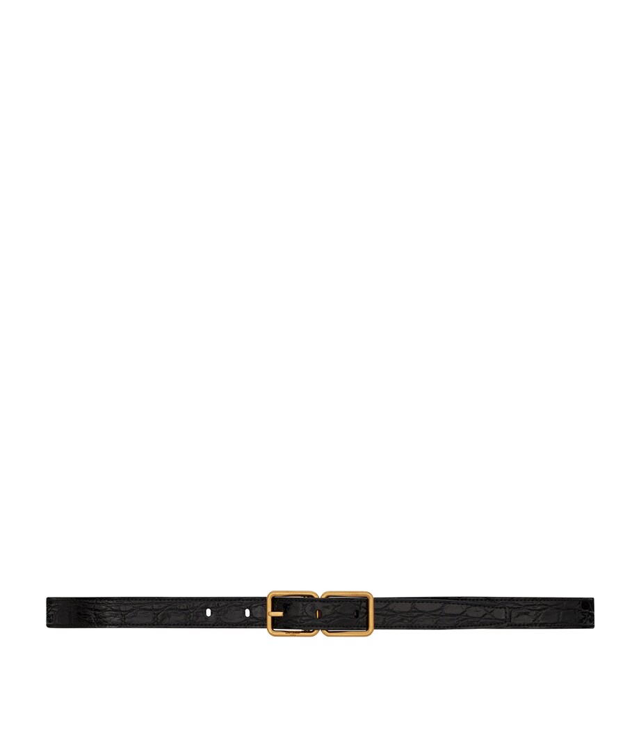 Saint Laurent Leather Belt Image 1