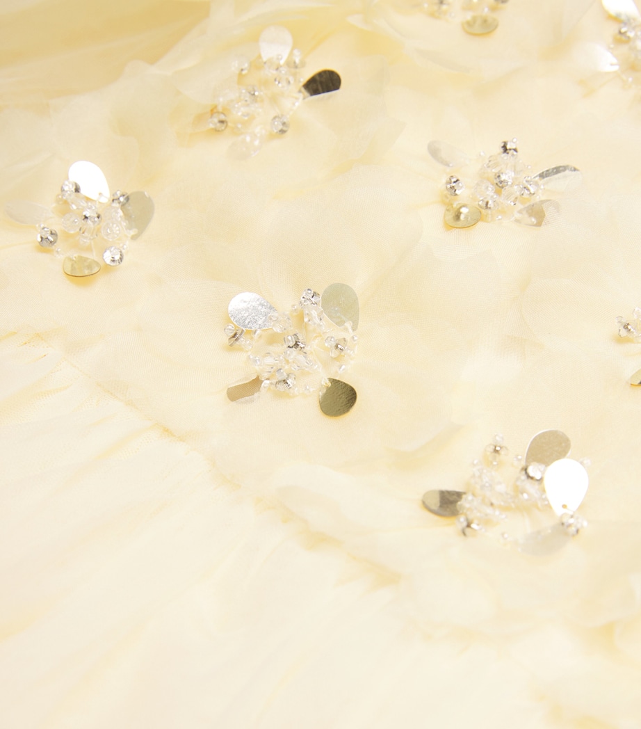 Tulle Embellished Camille Dress (2-11 Years) DAFFODIL Image 3