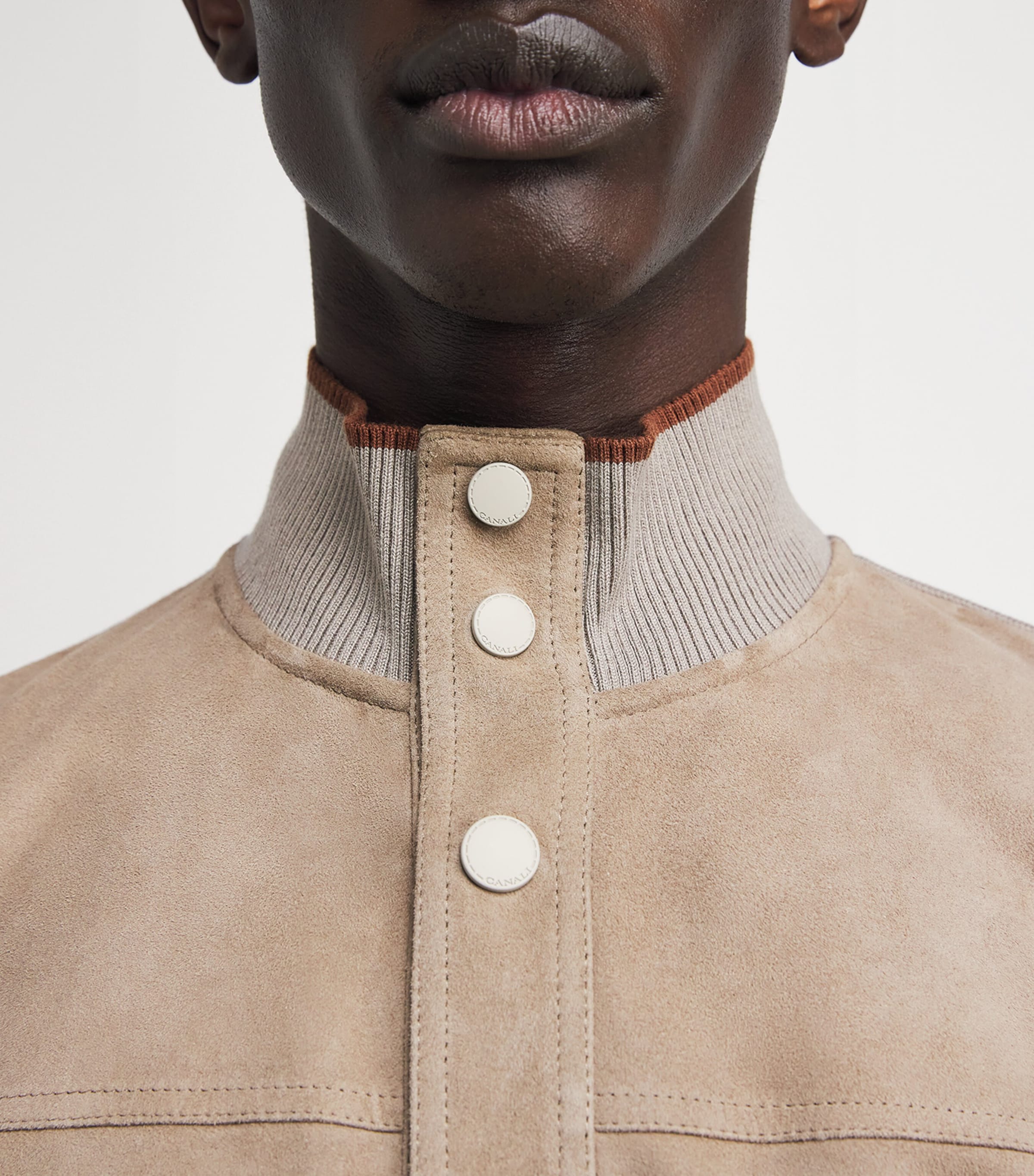 Suede-Front Hybrid Jacket 703 Image 6