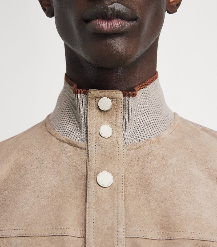 Suede-Front Hybrid Jacket 703 Image 6