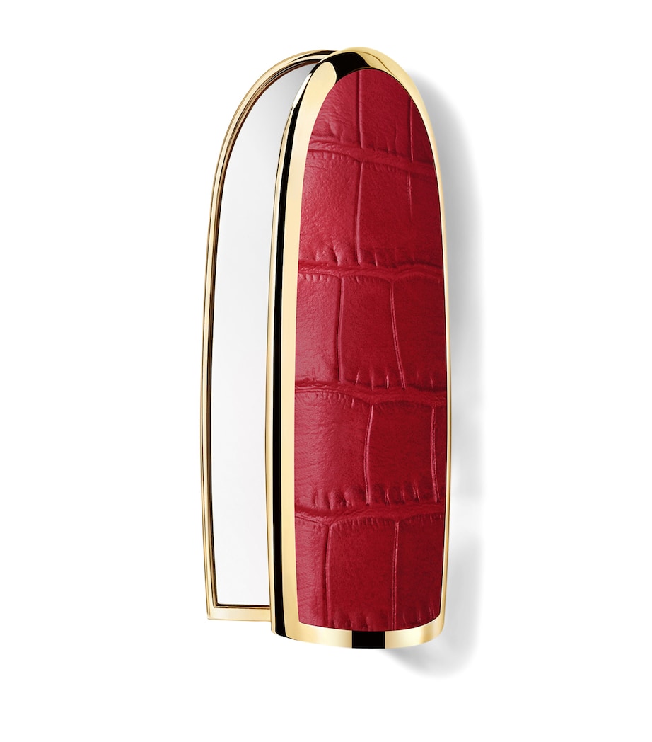 Croc-Embossed Rouge G Lipstick Case LE CROCO Image 1