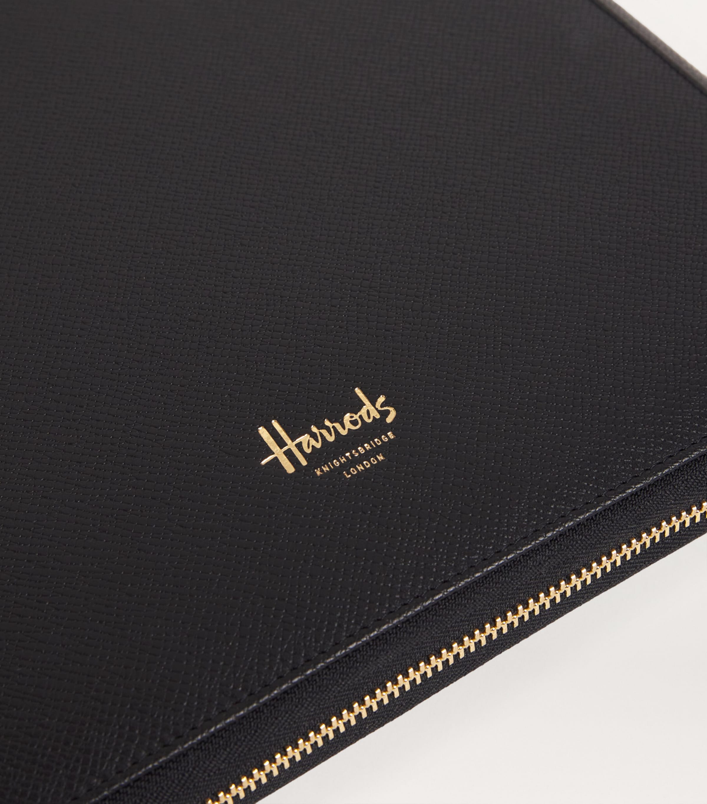 Leather Writing Folder BLACK Image 4