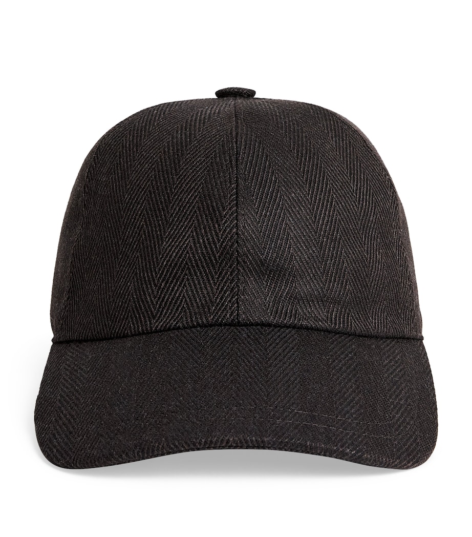 Alpaca Herringbone Baseball Cap 2100 Image 1