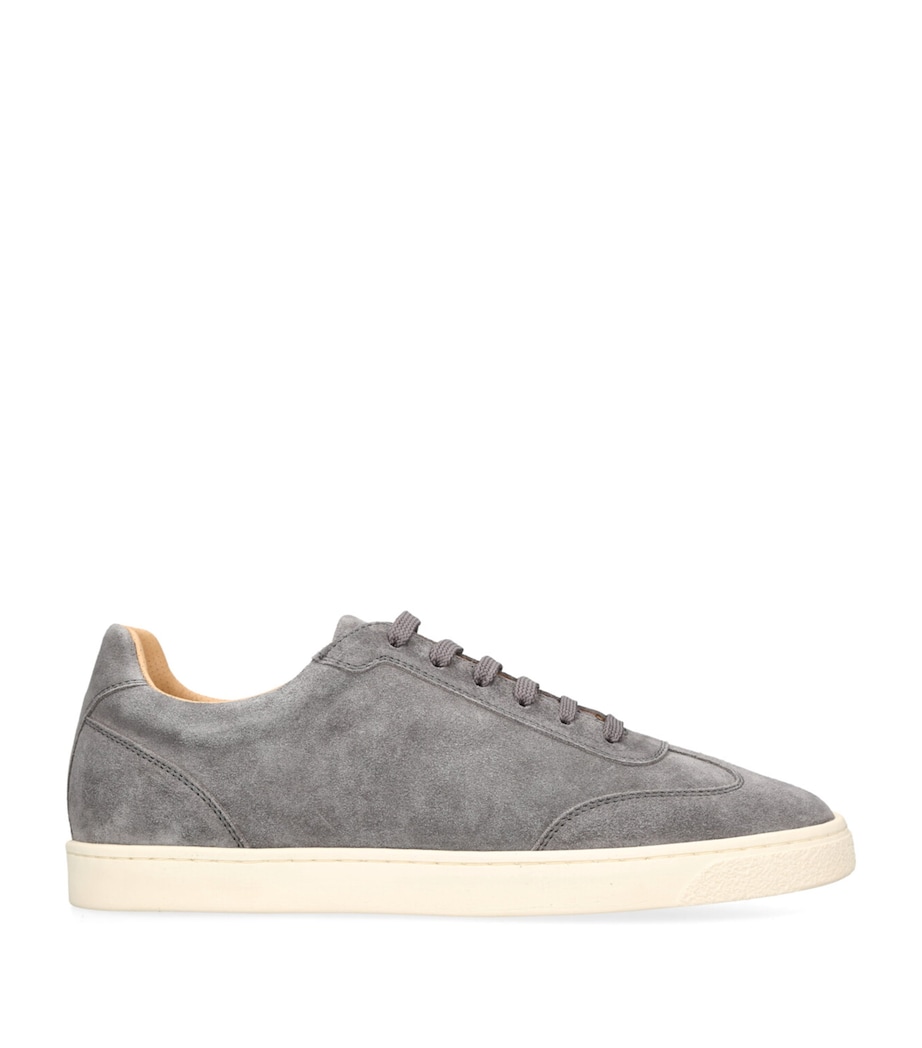 Brunello Cucinelli Suede Flex Sneakers Grey Image 1