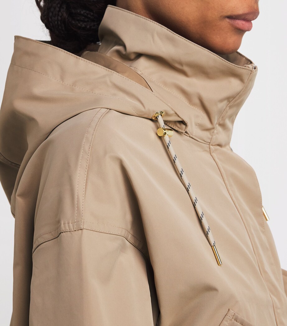 Tech Twill Rema Raincoat LIGHT TAUPE Image 6