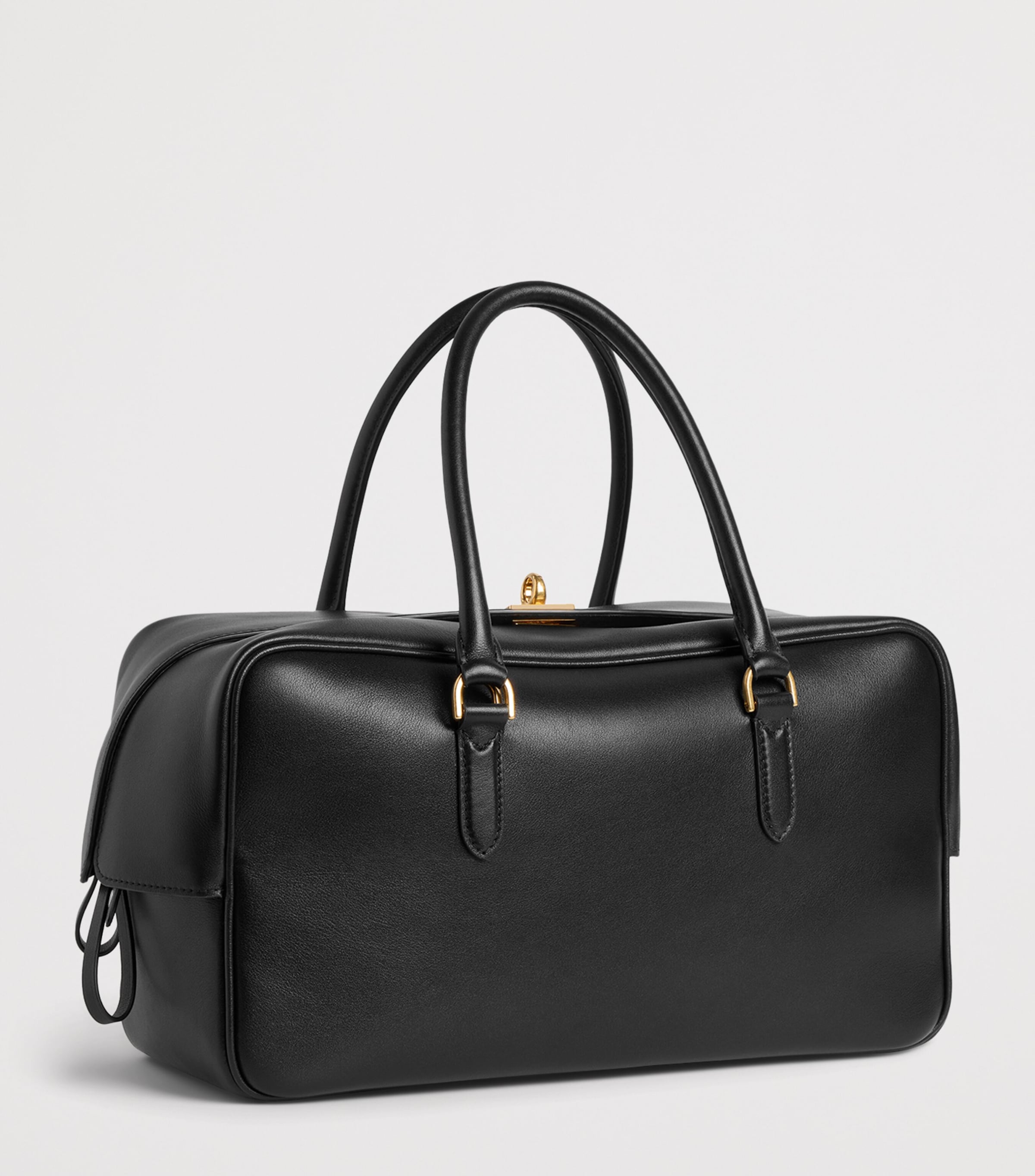 Balenciaga Lambskin Le 7 Bowling Bag Image 5