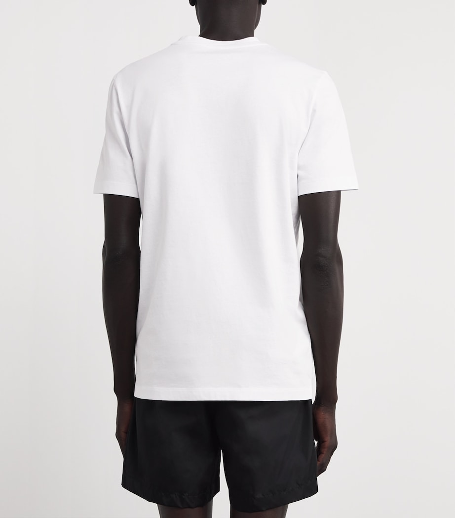 Cotton Flocked Logo T-Shirt 1 Image 4