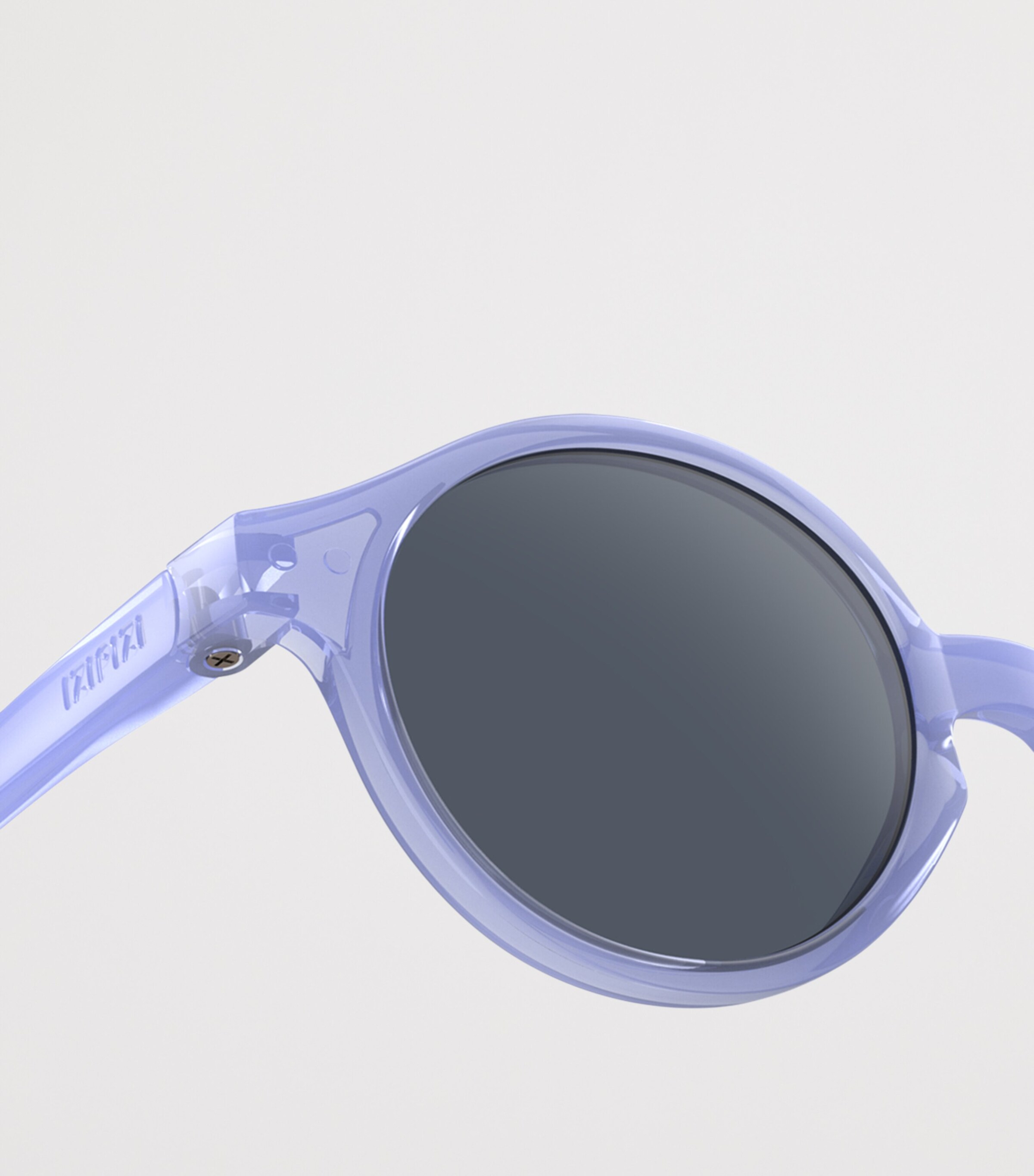 IZIPIZI KIDS #d Round Baby Sunglasses (0 Months-3 Years) Mauve Image 3