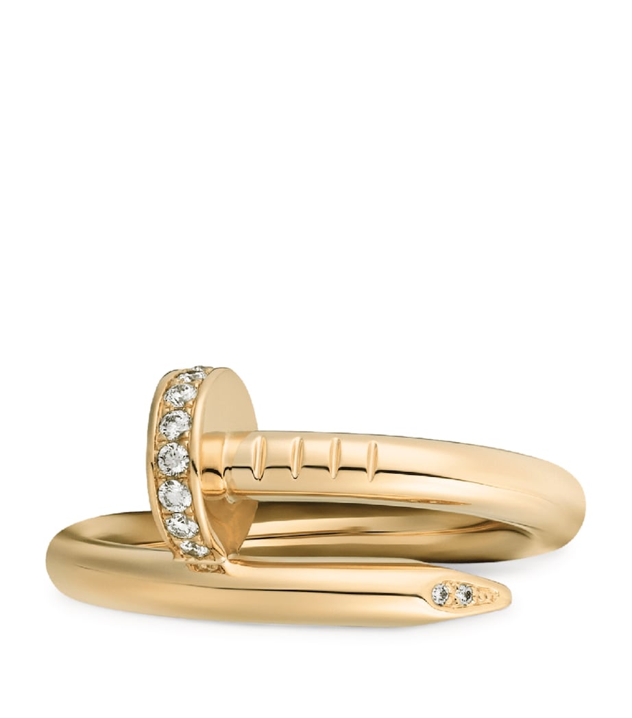 Yellow Gold and Diamond Juste Un Clou Ring MULTI Image 2