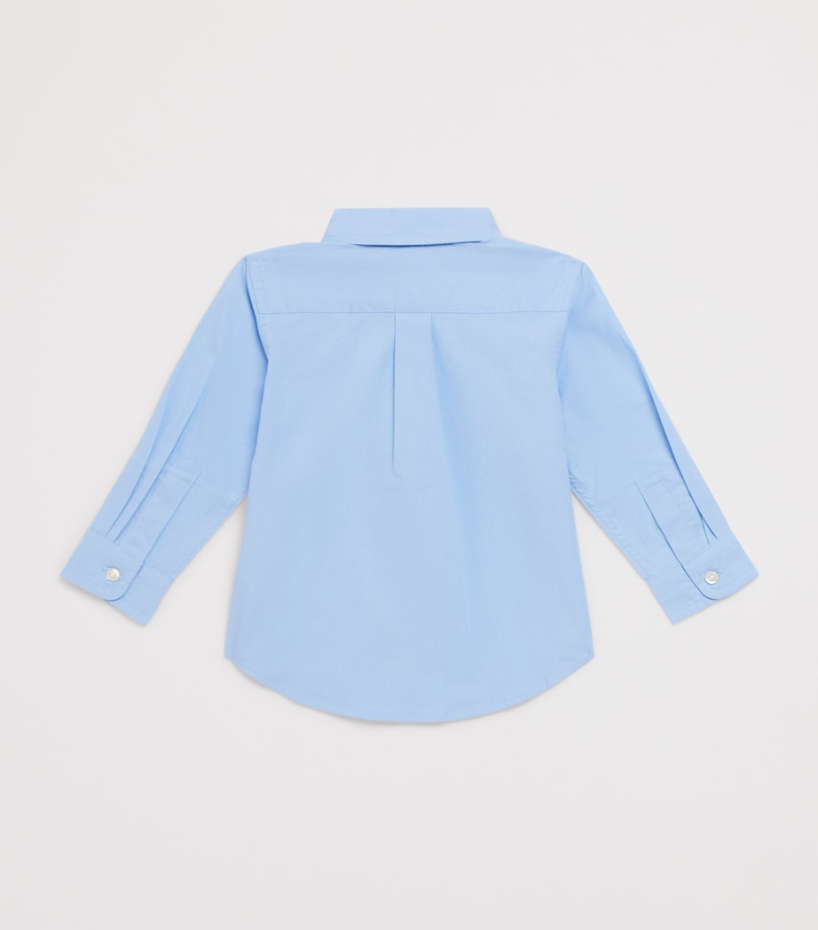 Ralph Lauren Kids Oxford Shirt (3-24 Months) Austin Blue Image 2