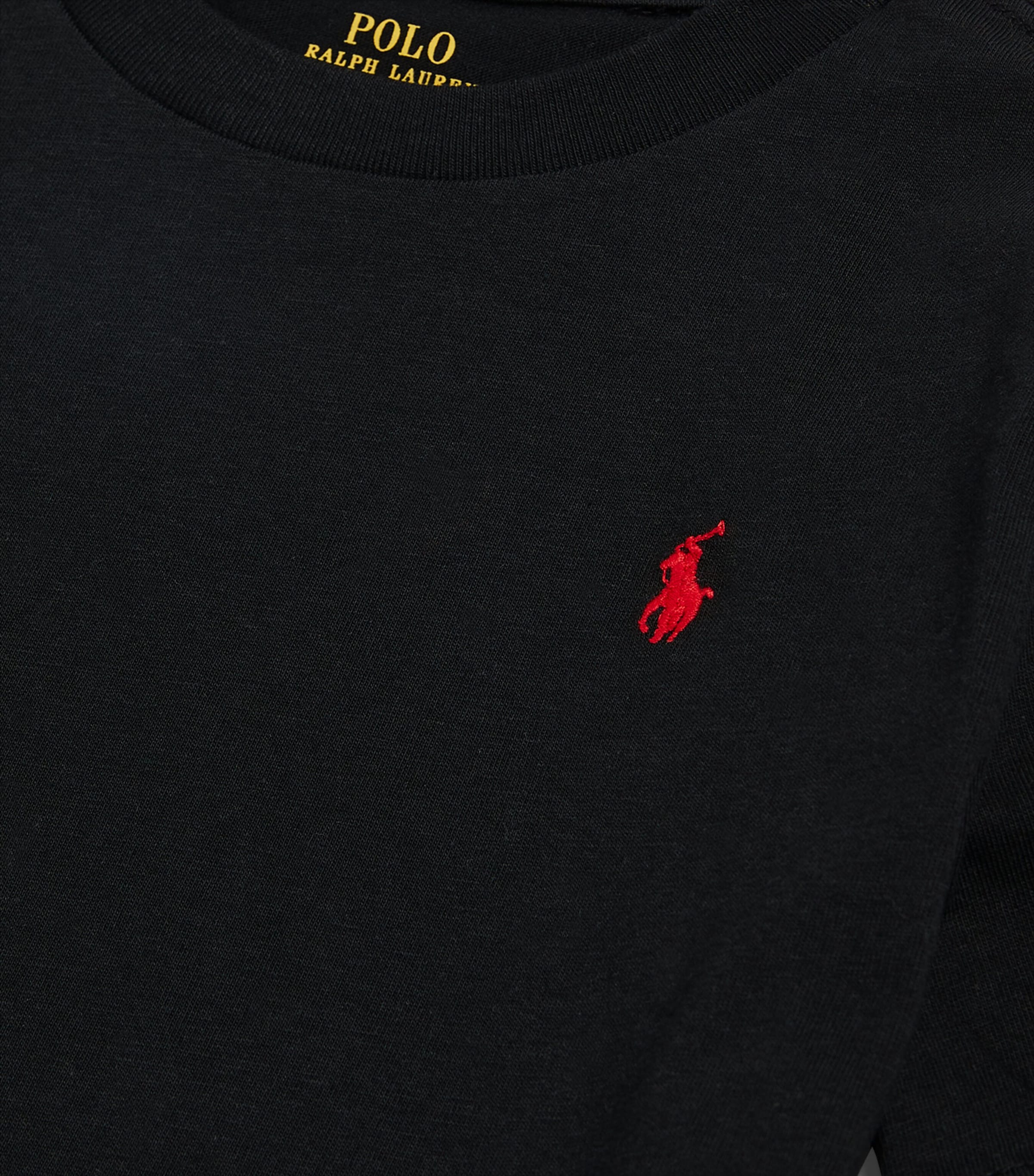 Embroidered Polo Pony T-Shirt (5-7 Years) RL BLACK Image 3