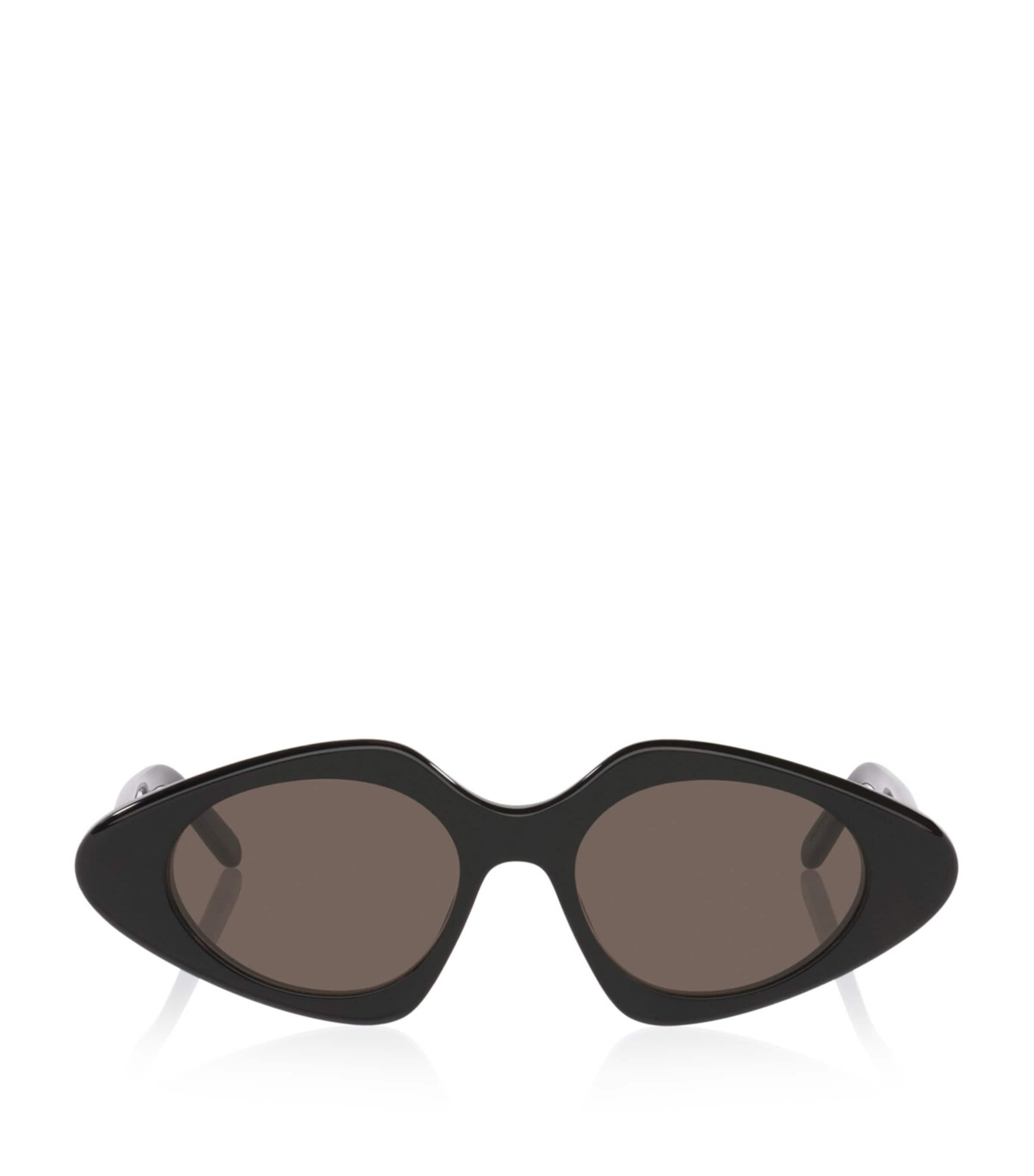 LOEWE Triangle Slim Sunglasses Black Image 1