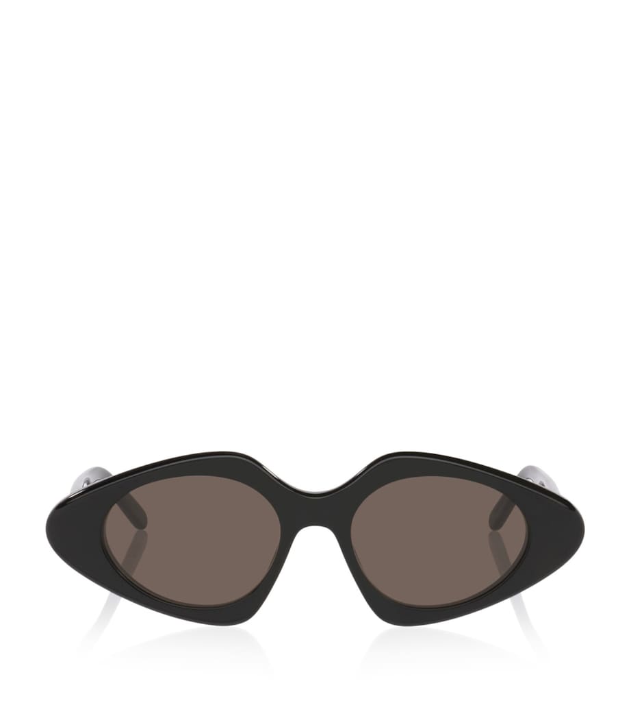 LOEWE Triangle Slim Sunglasses Black Image 1