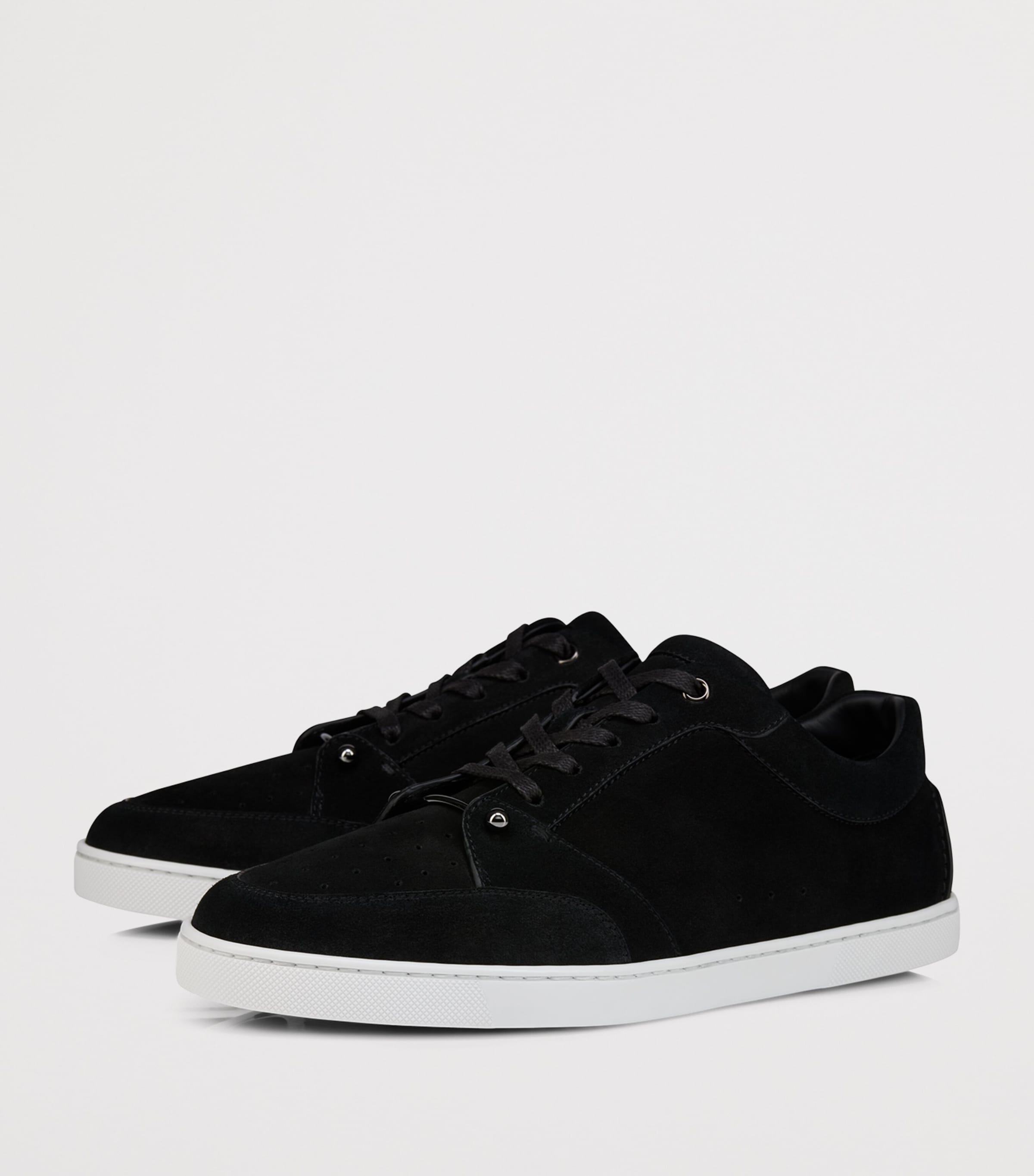 Chambelisneak Crosta Calf Leather Sneakers BK01 Image 3