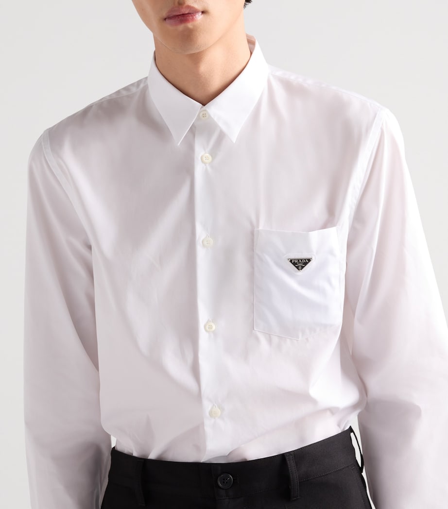 Cotton Logo Shirt F0009 Image 3