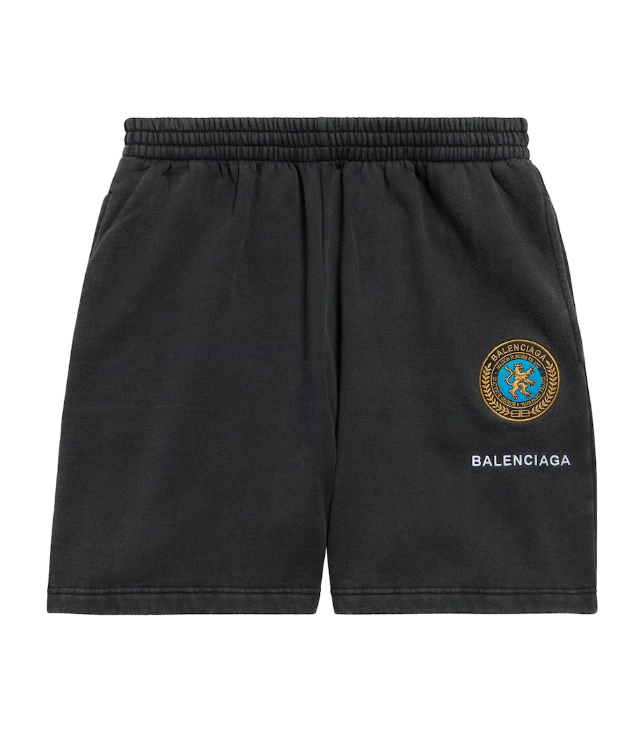 Oversized Cotton Uniform Logo Shorts 1041 Image 1