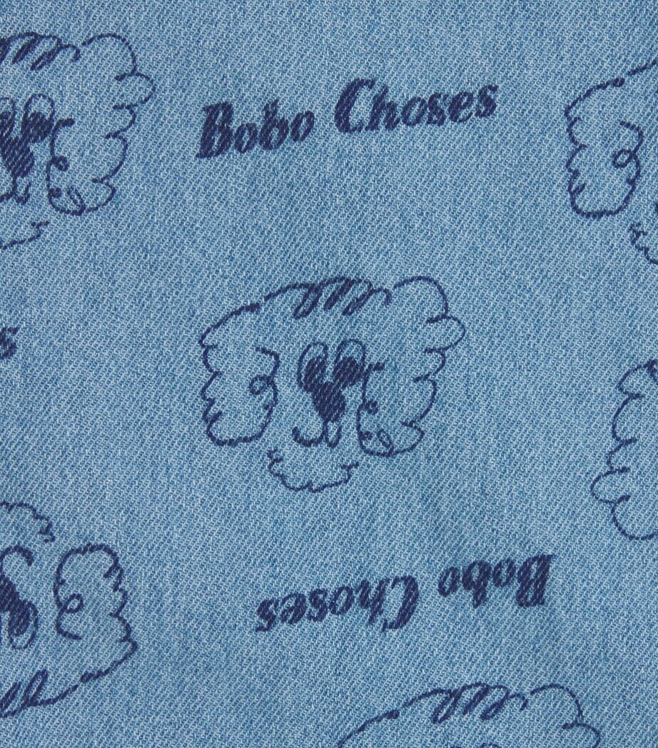 Bobo Choses Pickles The Dog Jeans (8-9 Years) Prussian Blue Image 3