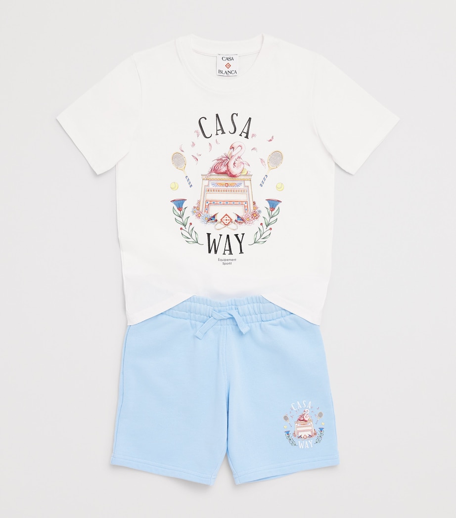Casablanca Kids Casa Way T-Shirt (3-14 Years) Casaway Image 3