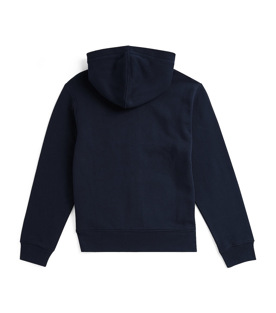 Zip-Up Hoodie (10-14 Years) NAVY Image 2
