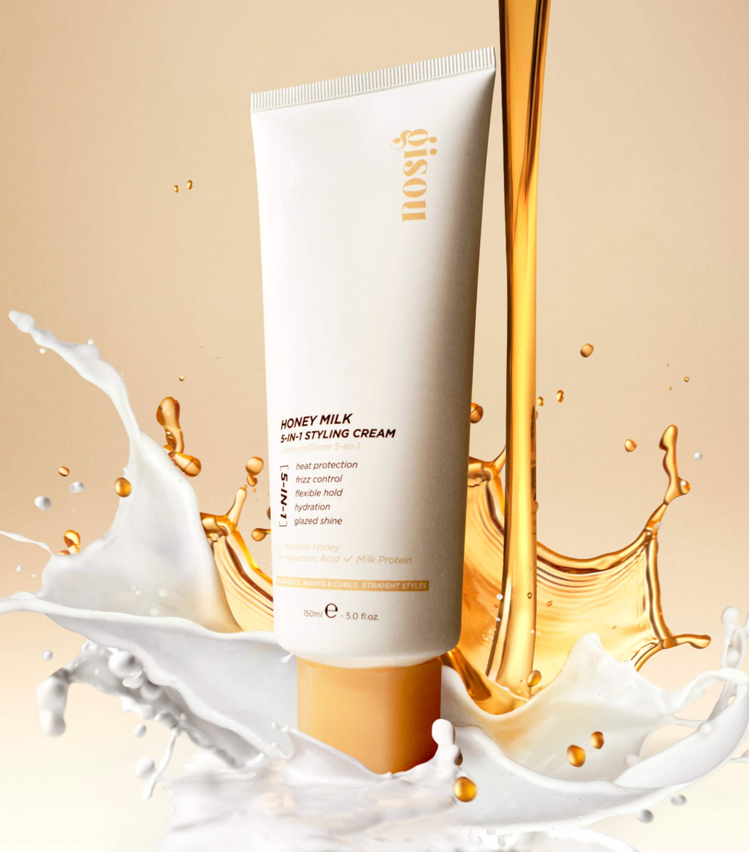 Honey Milk 5-in-1 Styling Cream (150ml) NO COLOUR Image 2