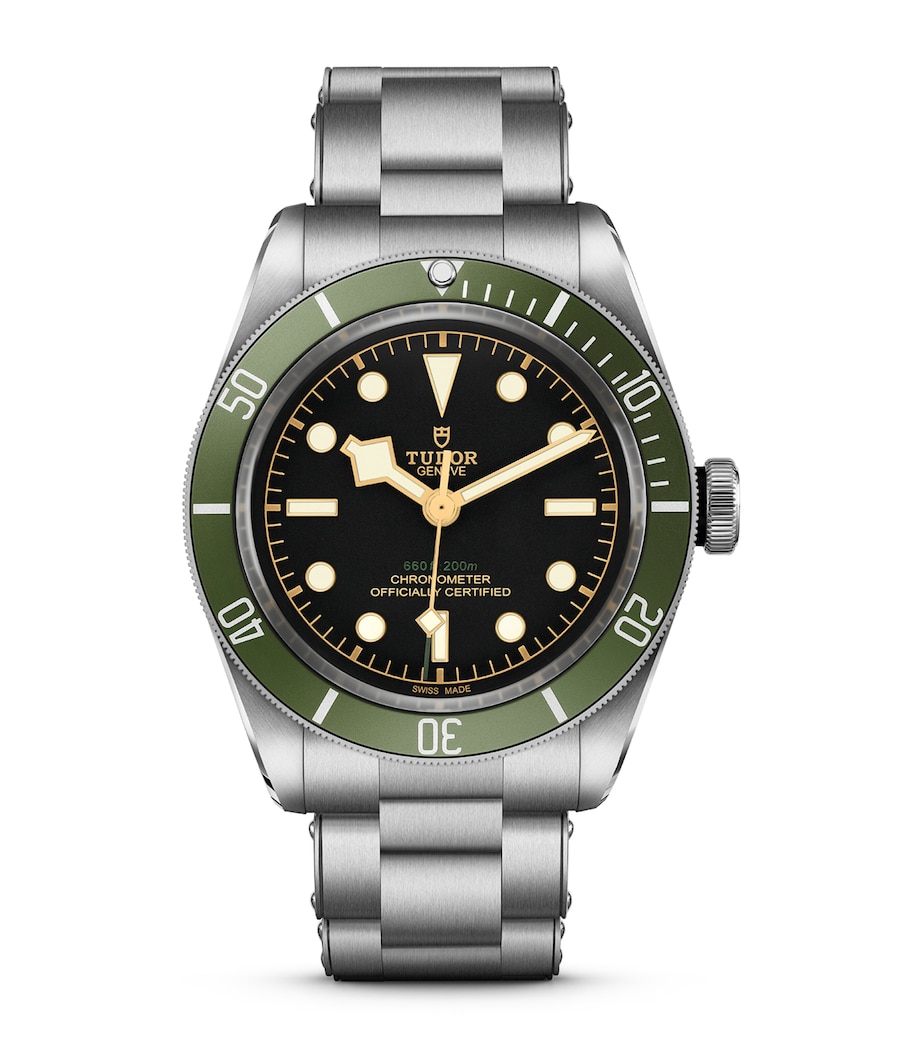 Black Bay Harrods Exclusive Stainless Steel Automatic Watch 41mm - M79230G-0001 GREEN Image 1