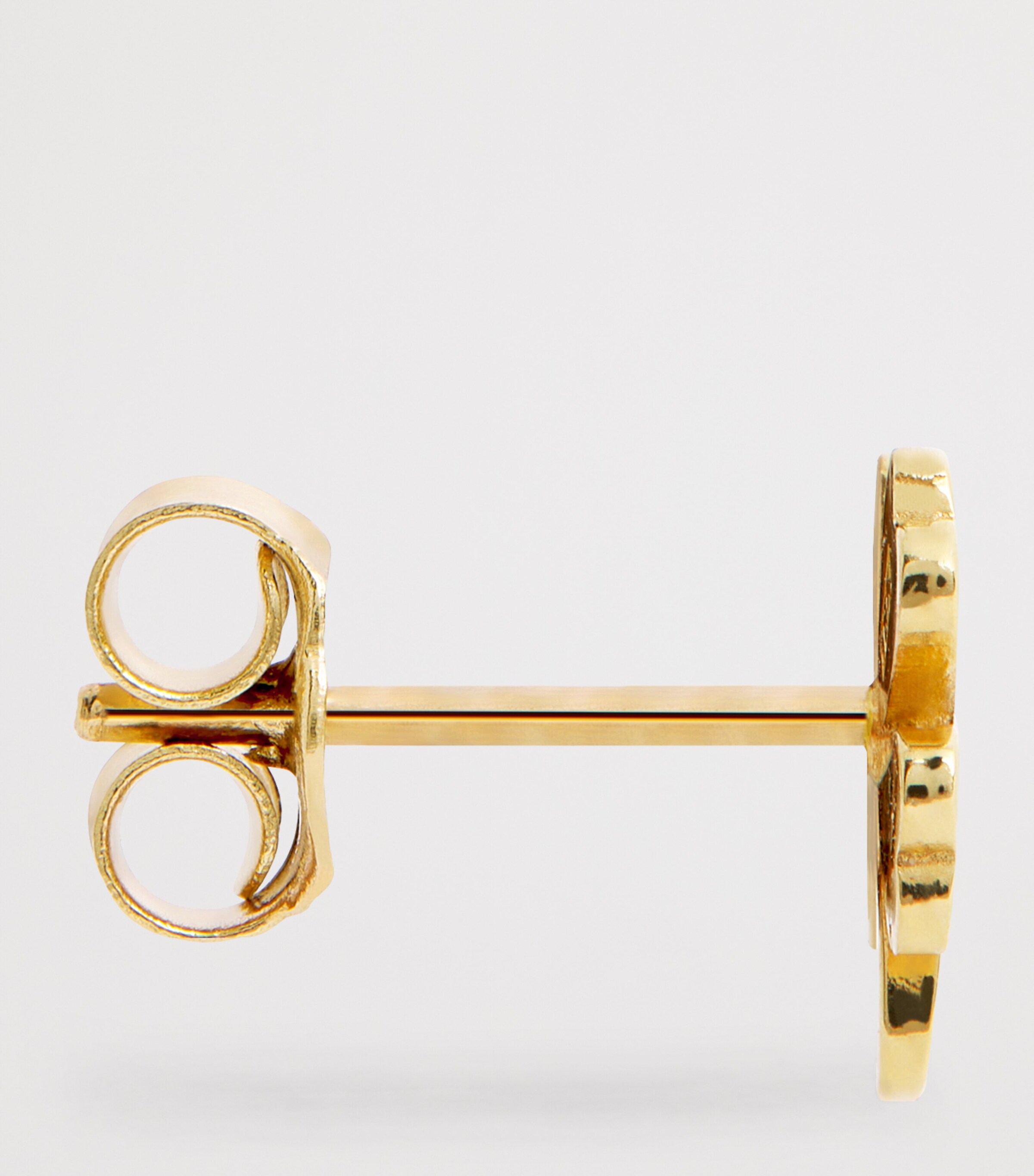 Jennifer Meyer Yellow Gold Clover Stud Earrings Yellow Gold Image 4