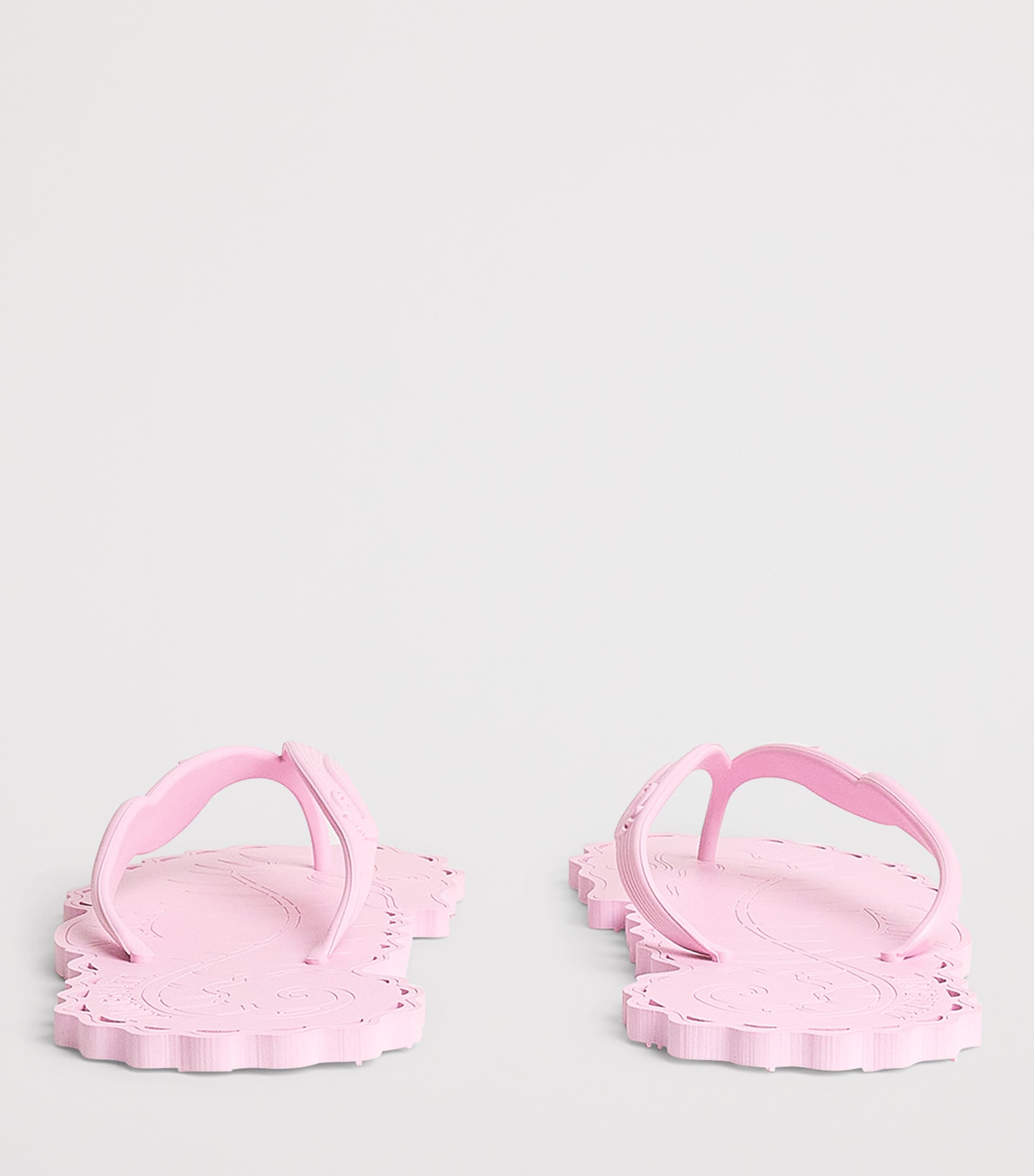 Zimmermann Seafoam Flip Flops Bubble Gum Image 3
