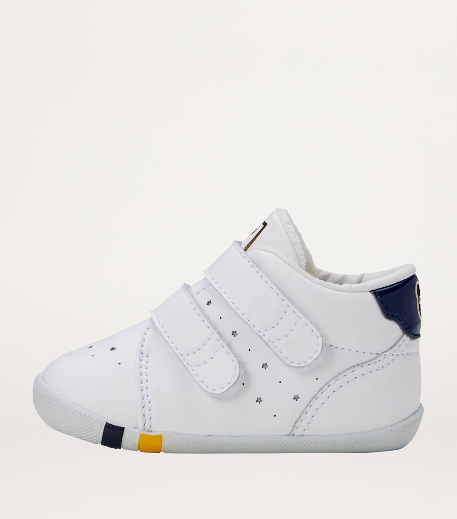 Faux Leather Velcro Sneakers 1 Image 3