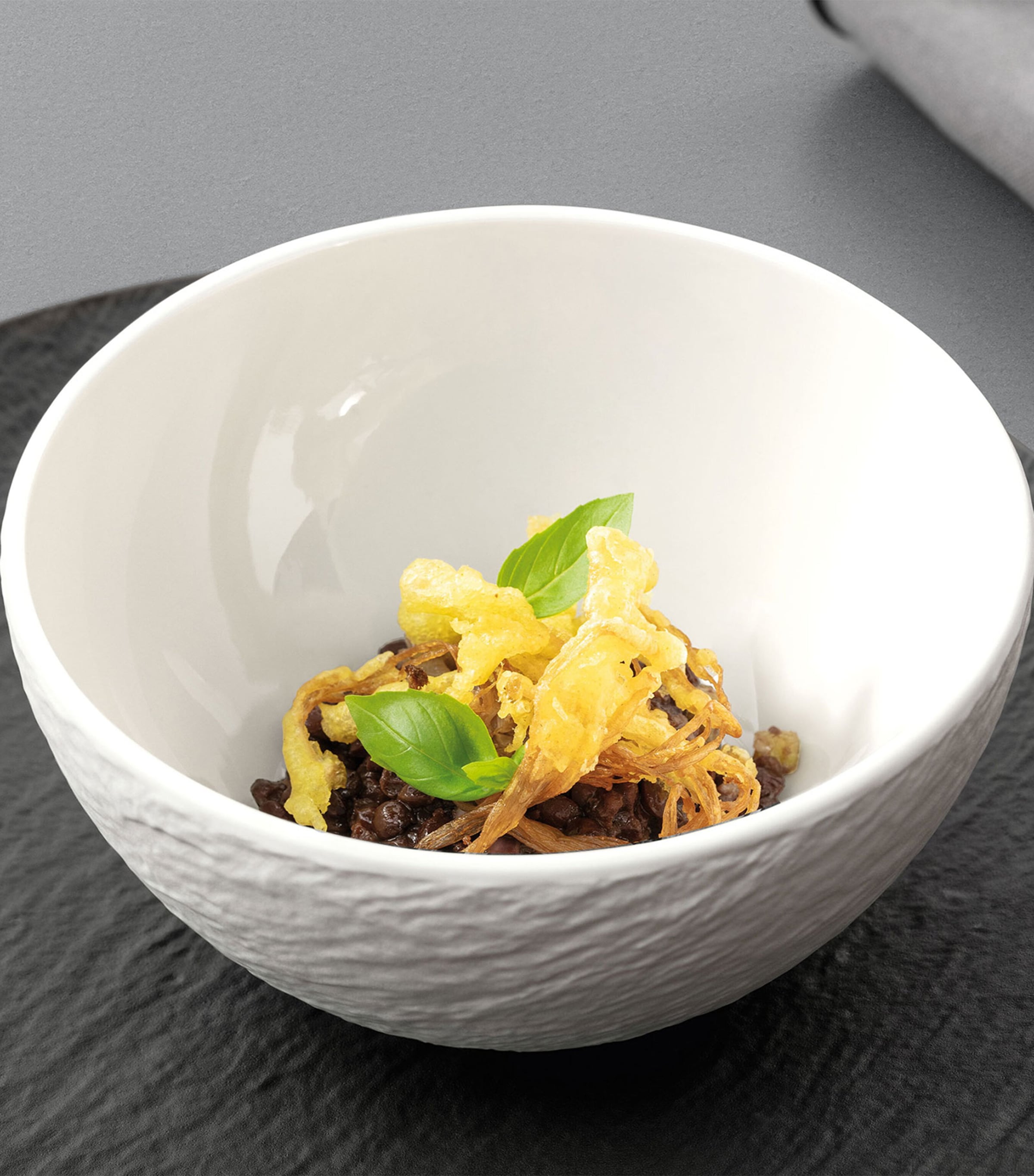 Villeroy & Boch Manufacture Rock Blanc Cereal Bowl (14cm) White Image 3