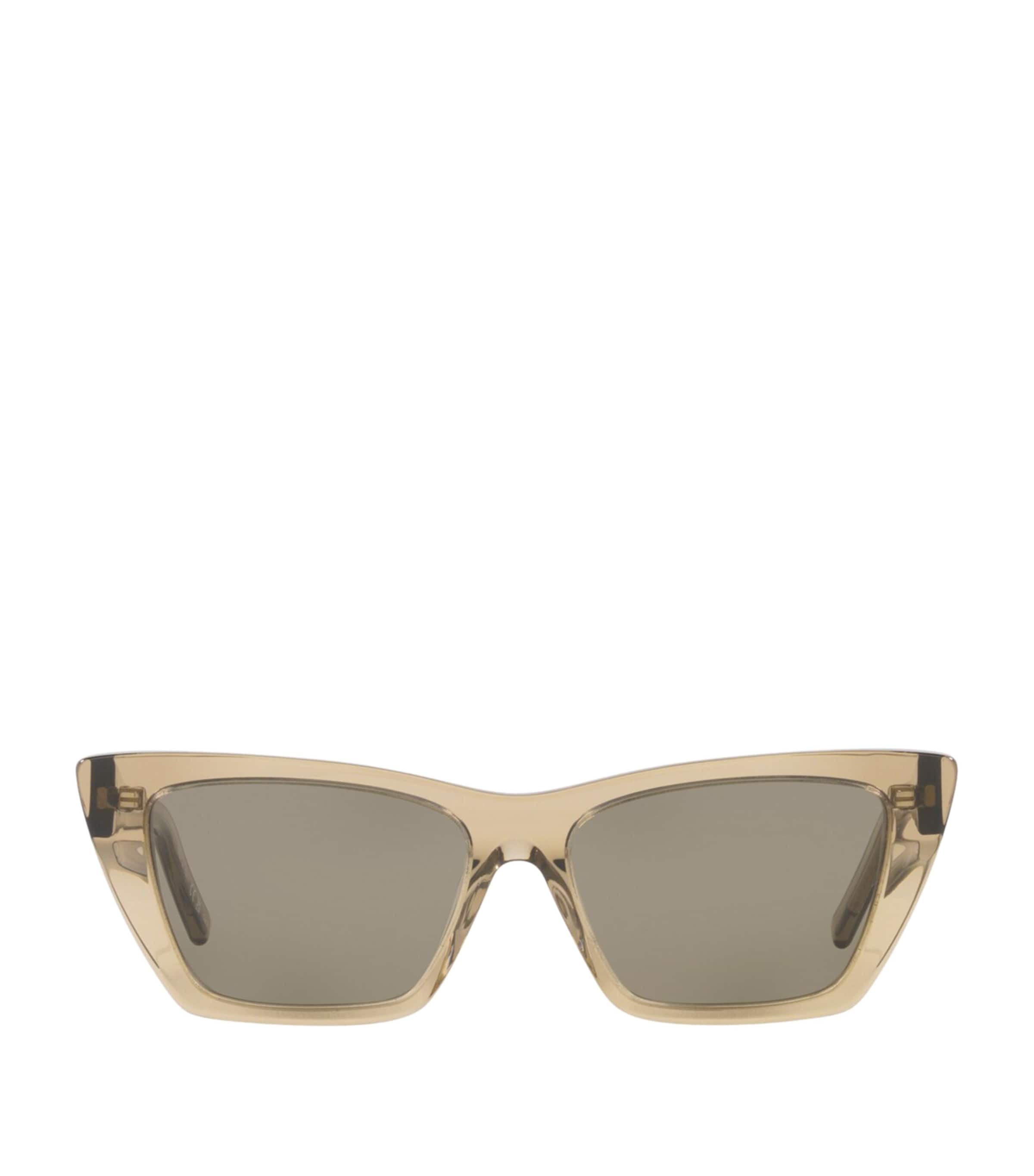 Saint Laurent Ys000128 Sl 276 Mica In Brown