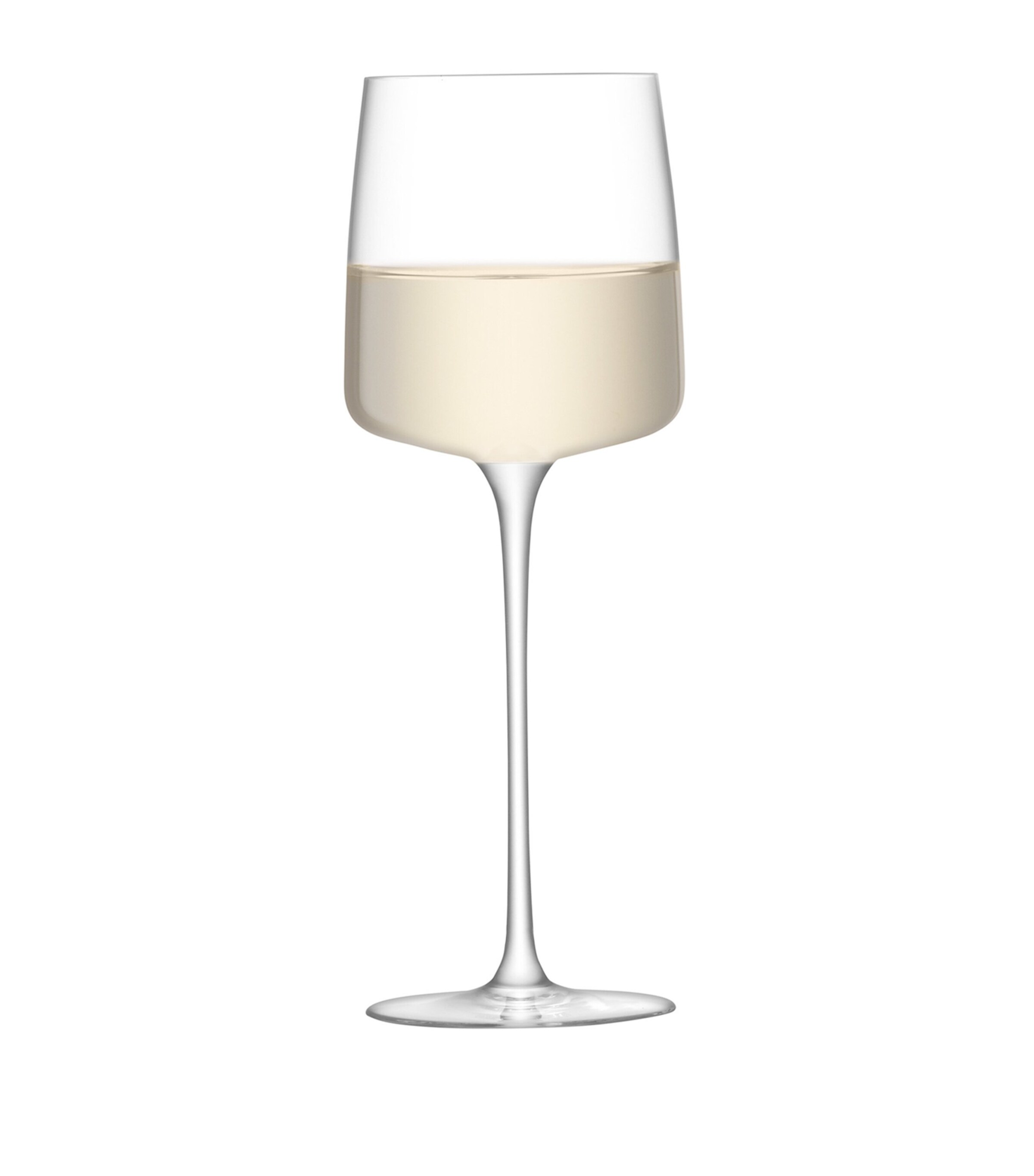 Set of 4 Metropolitan White Wine Glasses (350ml) CLEAR Image 2
