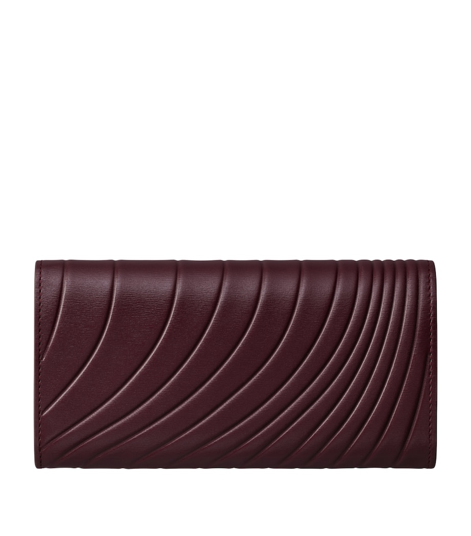 Leather Panthère de Cartier International Wallet GRAPE Image 1