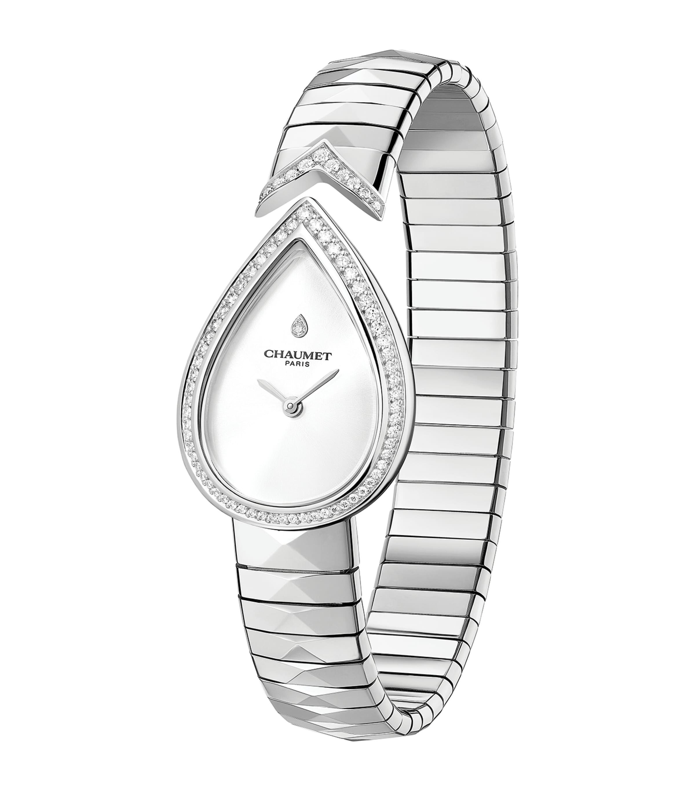 Stainless Steel and Diamond Joséphine Aigrette Watch (20.2mm) STAINLESS STEEL Image 3