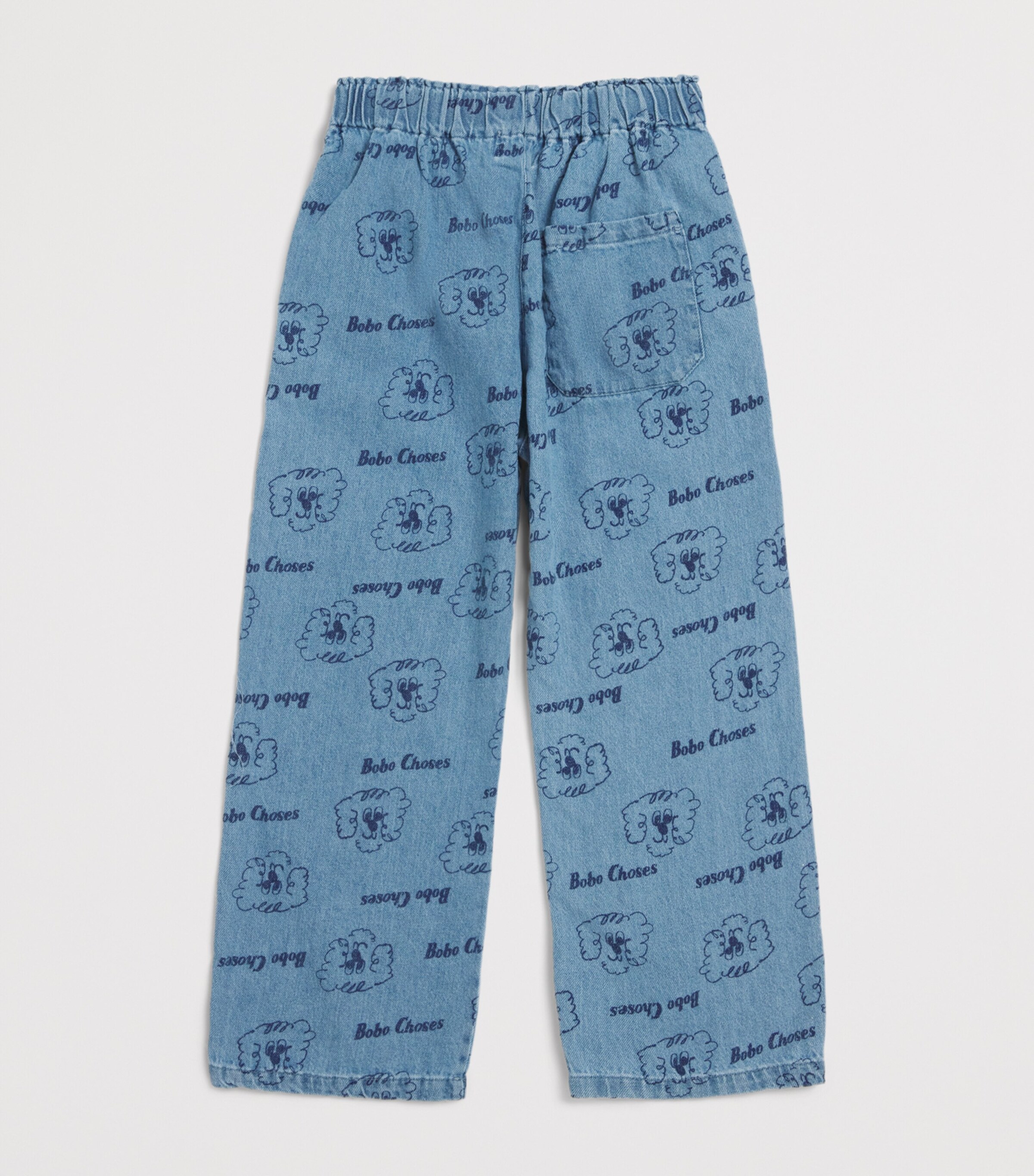 Bobo Choses Pickles The Dog Jeans (8-9 Years) Prussian Blue Image 2