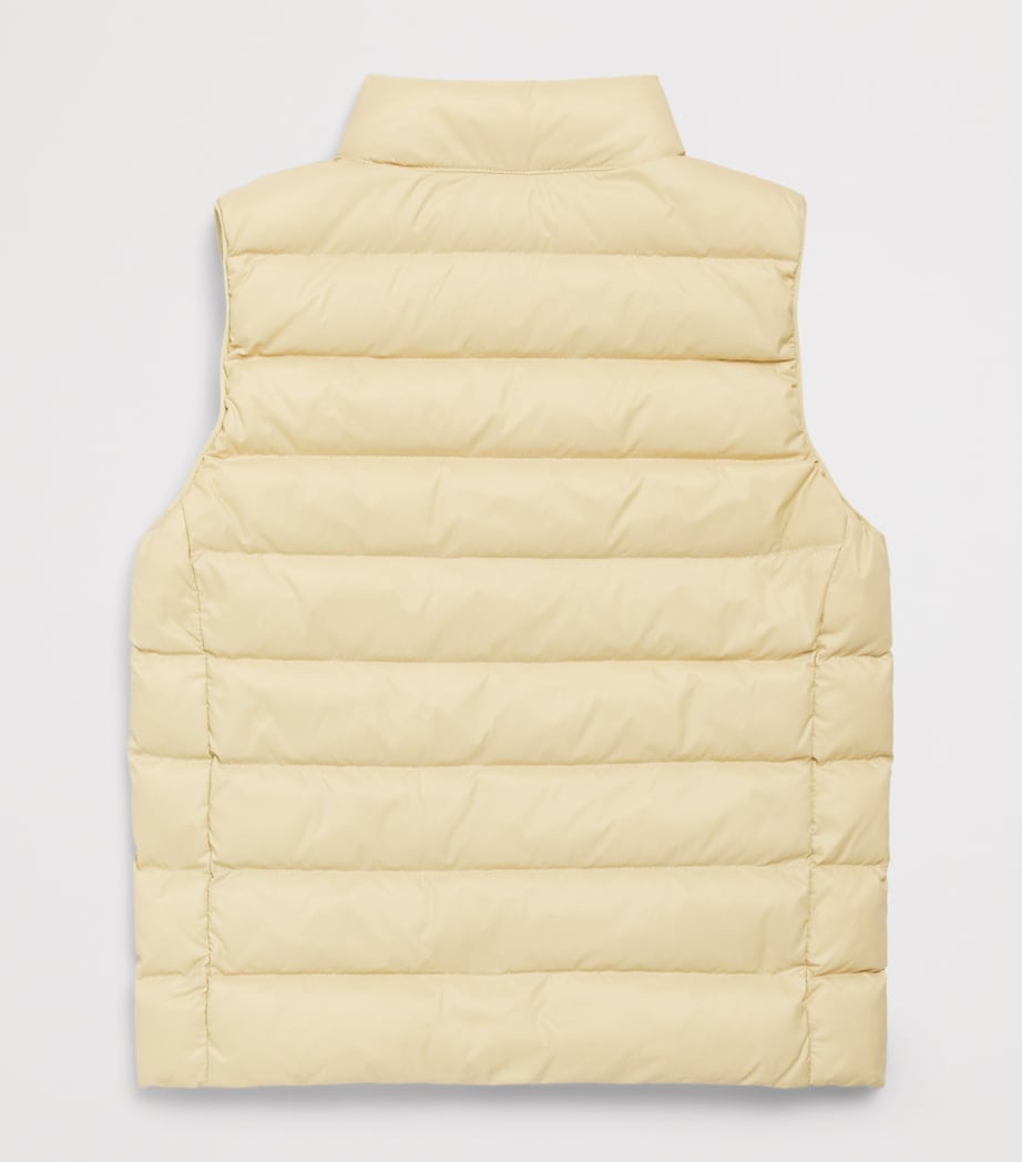 Ralph Lauren Kids Quilted Gilet (2-7 Years) Tallow Cream Image 2