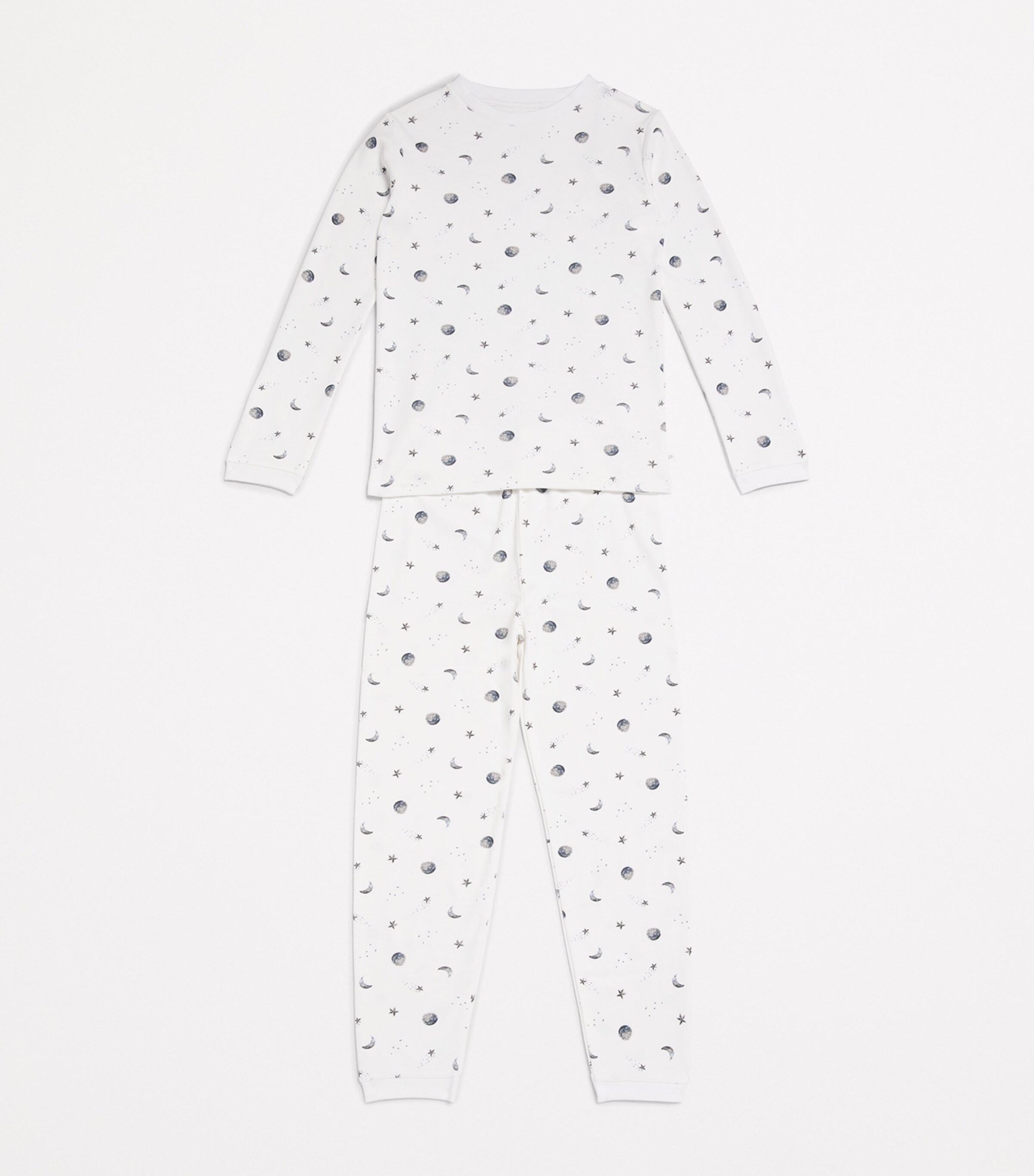 Rosa & Blue Starlit Pyjama Set (6-7 Years) Starlit Moon Image 3